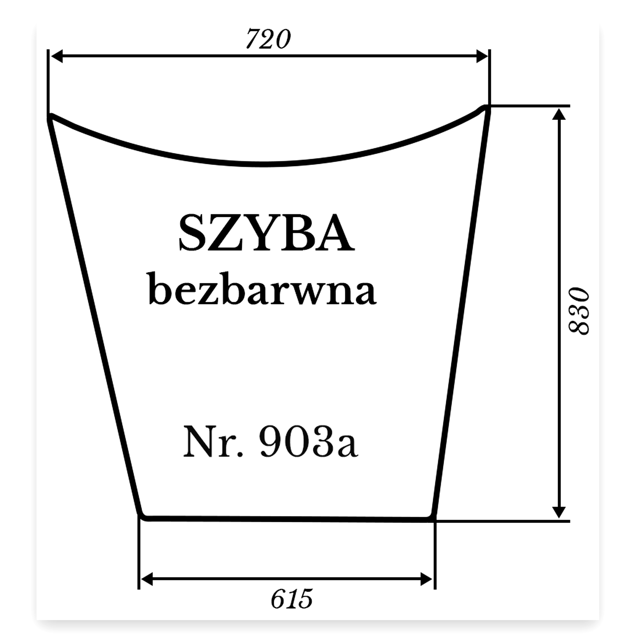 36952d4851649756da2ba7d9e3af8f48.jpg Szyba boczna Ogrodnik 903A do ciągnika