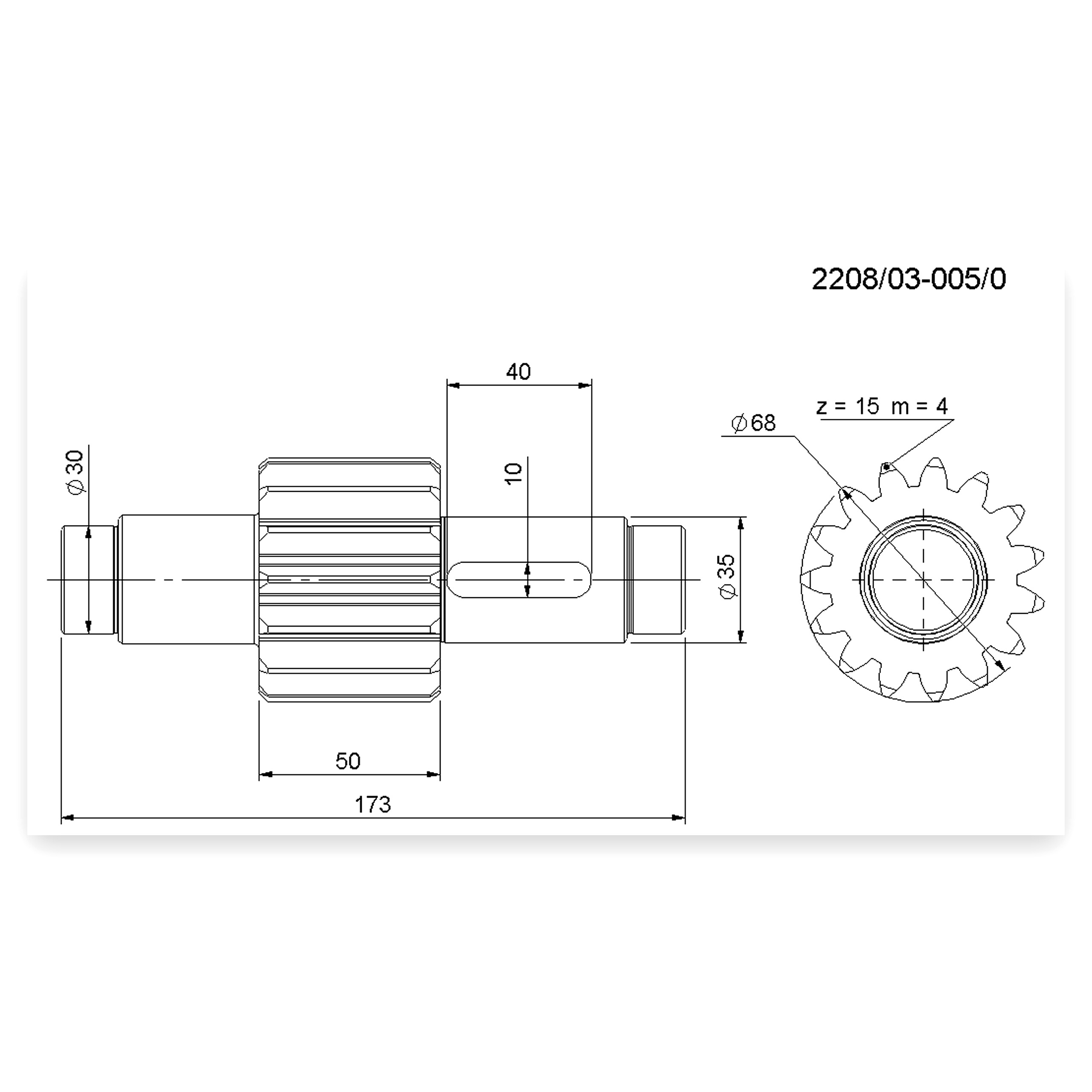 399951940bd54f6cc181c7ccbb589a66.jpg Wałek rozrzutnika z-15 hartowany rozrzutnik obornika Rolmus