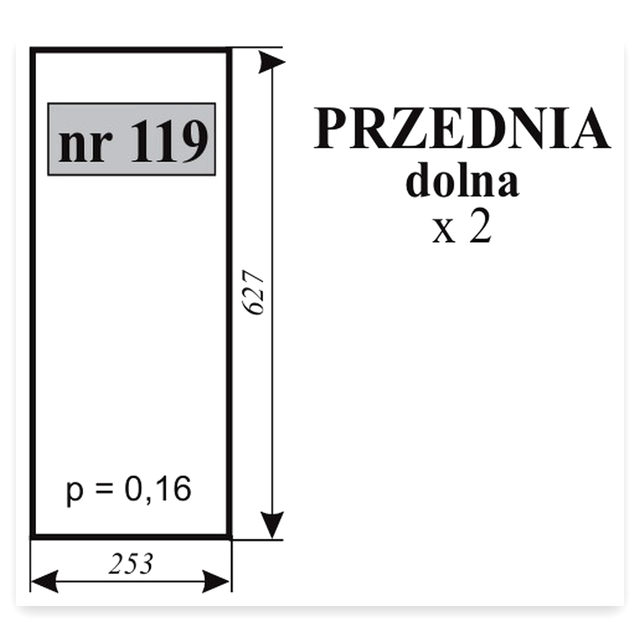 39d8410ae2e5f6efc4c2757728e9dc56.jpg Szyba przednia dolna MF-255 kabina Sokółka do ciągnika Massey Ferguson