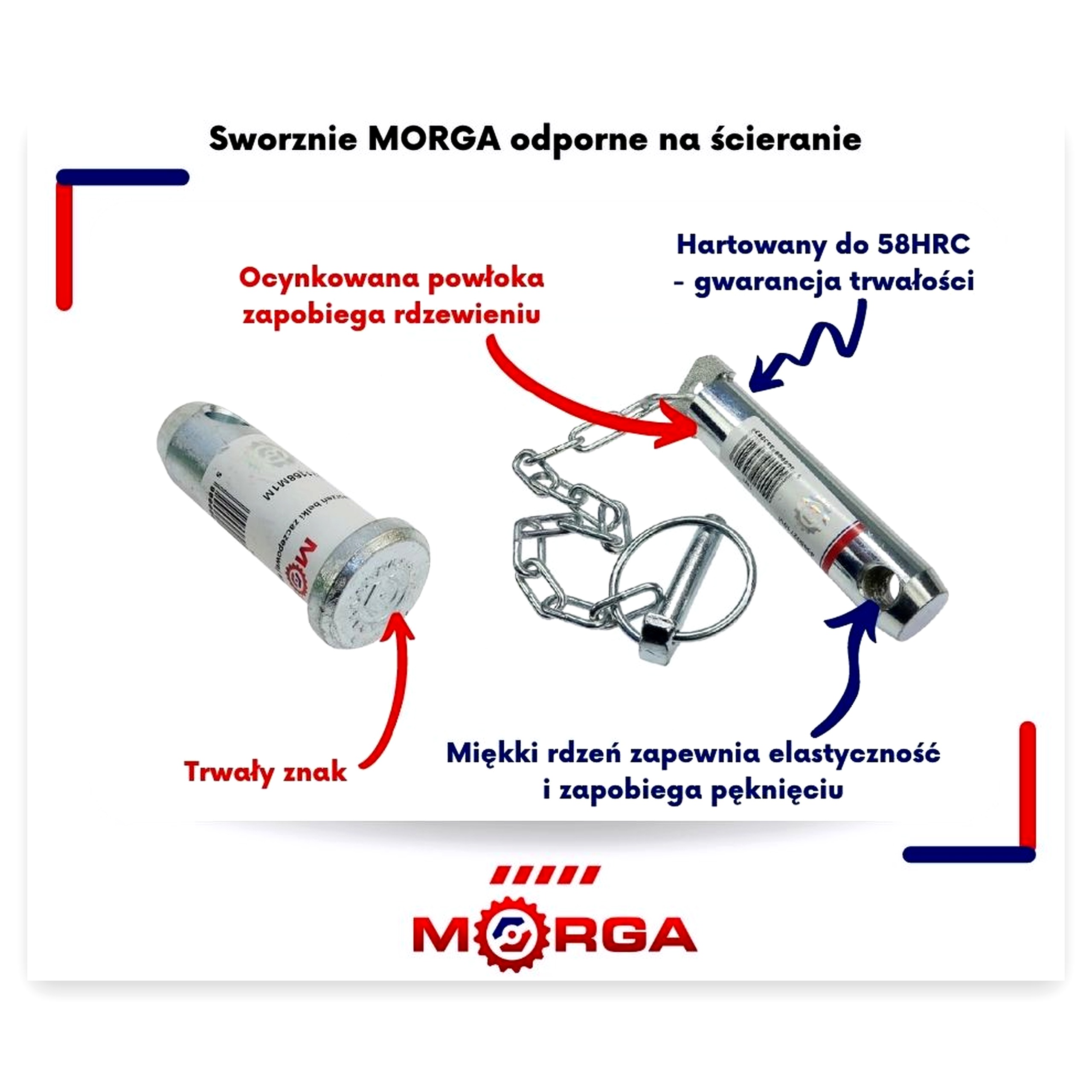 3ab910832ab27683399de59d368f52ba.jpg Sworzeń widłaka zaczepu Ursus MF3 hartowany MORGA Massey Ferguson