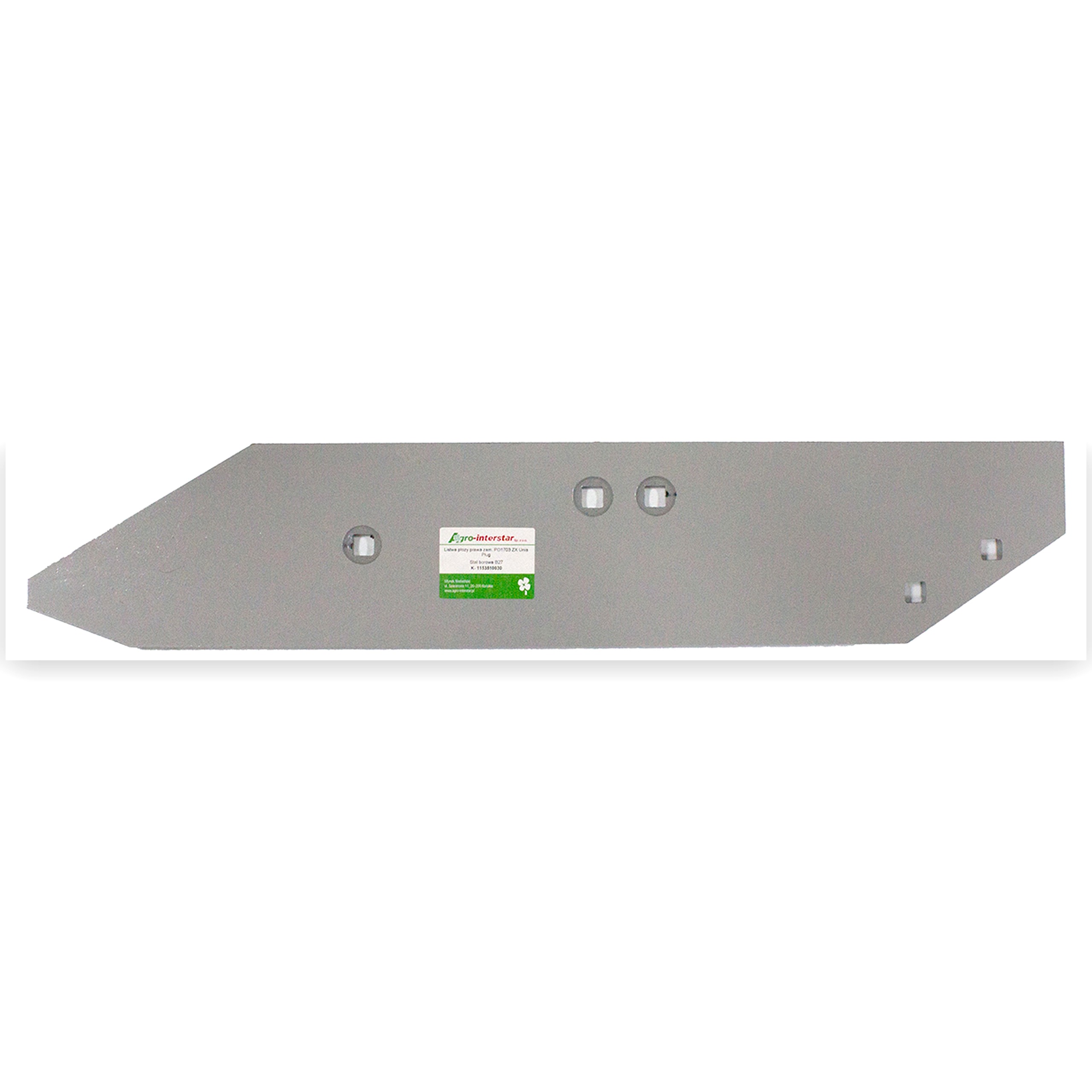 3ea8e802efa3f1b49a8e8df3248095f1.jpg Listwa płozy prawa 5x13 do pługa Unia Zx