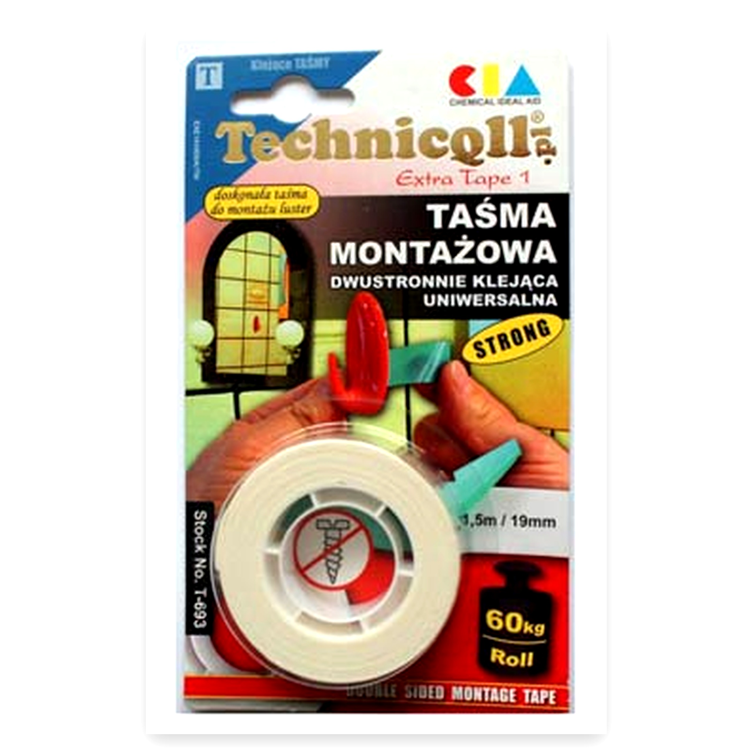40d4d444b404a920f282e0cb154e1a4f.jpg Taśma montażowa dwustronna 5x19 mm do ładowacza D-19
