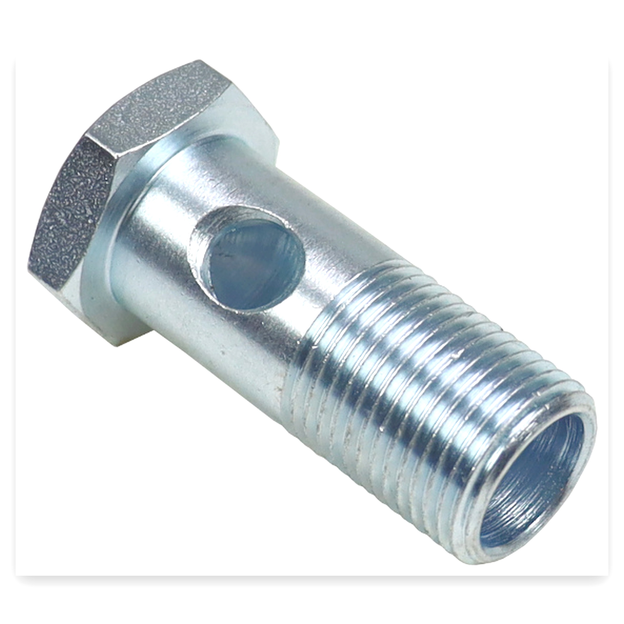 Śruba hydrauliczna oczkowa przelewowa łącznika M18x1,5x41,5/48 (pakowana po 2) 8091.030080 typ banjo HYDRAL widoczna cena za 1 sztukę