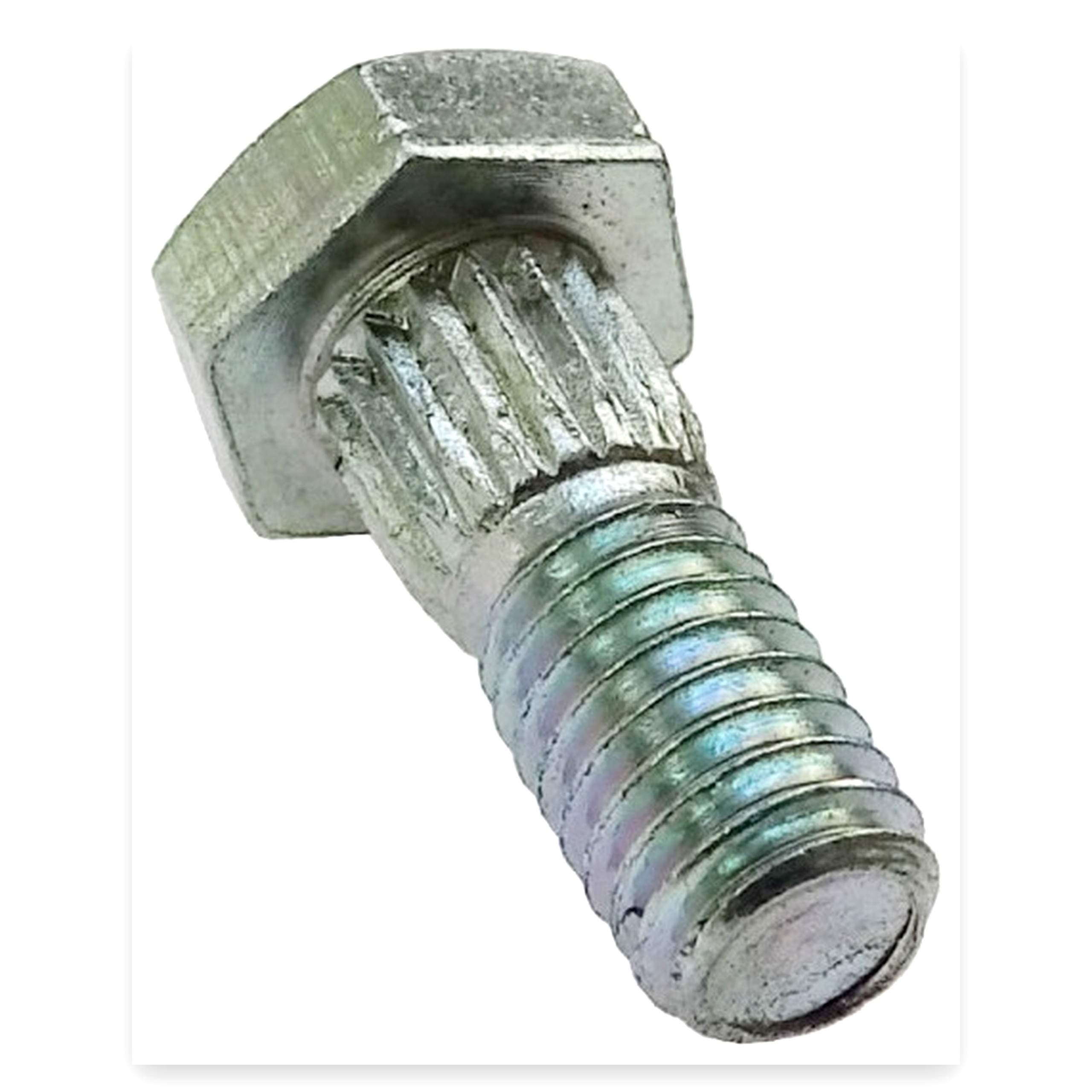 Śruba ryflowana podsadzana do nożyków typ Schumacher M6x16 mm