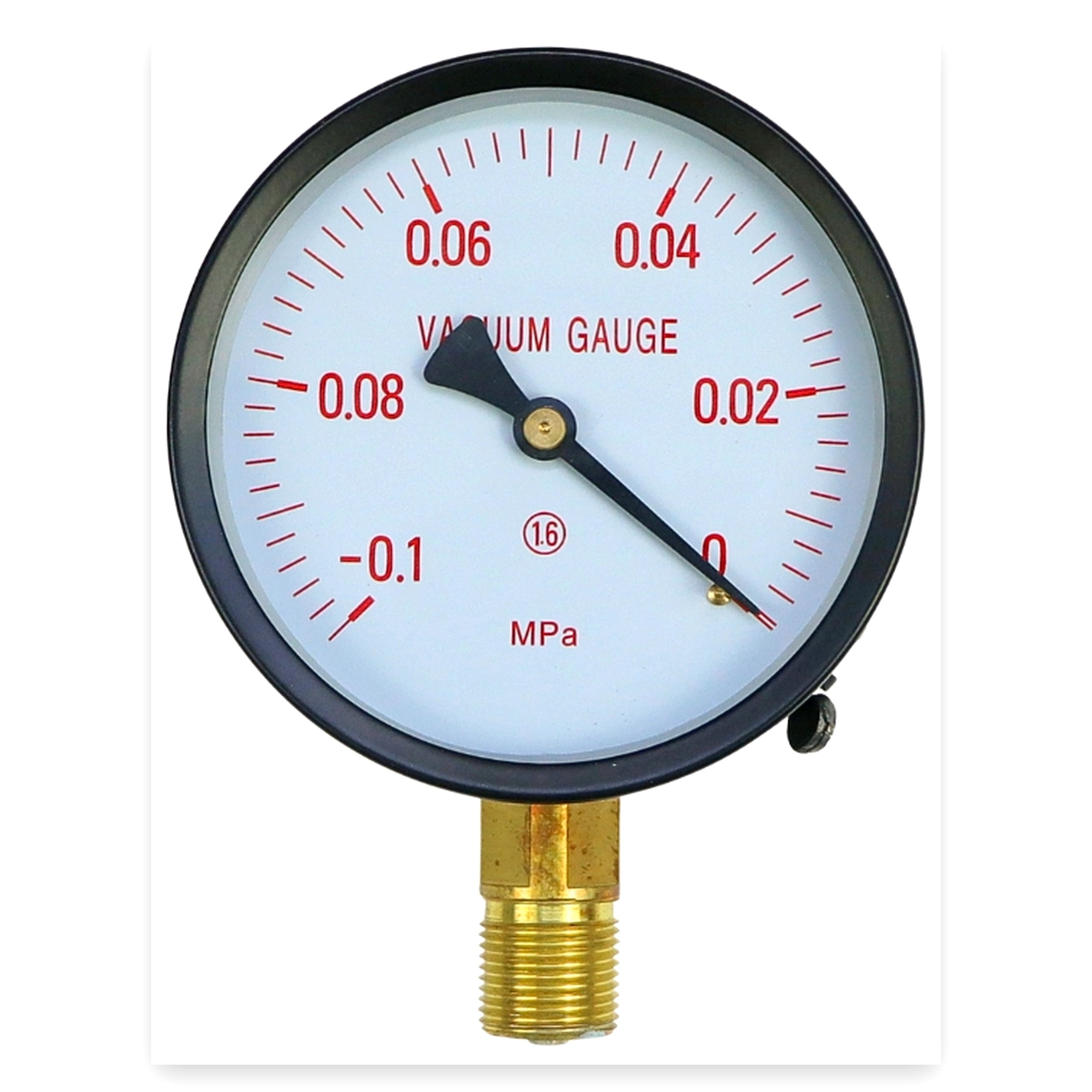 Wakuometr-W100 R -1-0 bar 1/4B dojarka