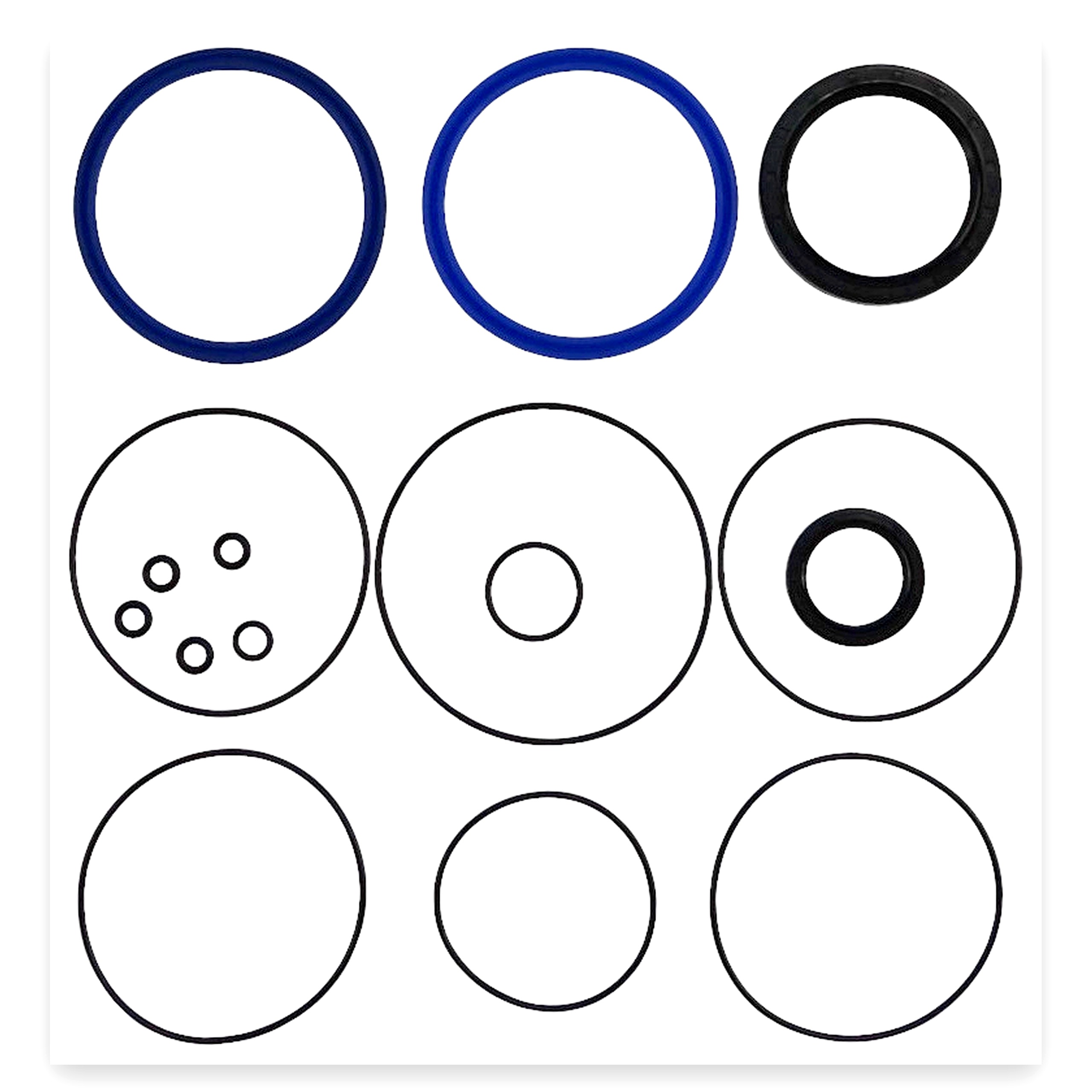 4317dcdca964aca2deee5b4c26fe5758.jpg Zestaw uszczelnień serwomechanizmu 30x40x7 55x70x8 80x90x5 Ursus C-385
