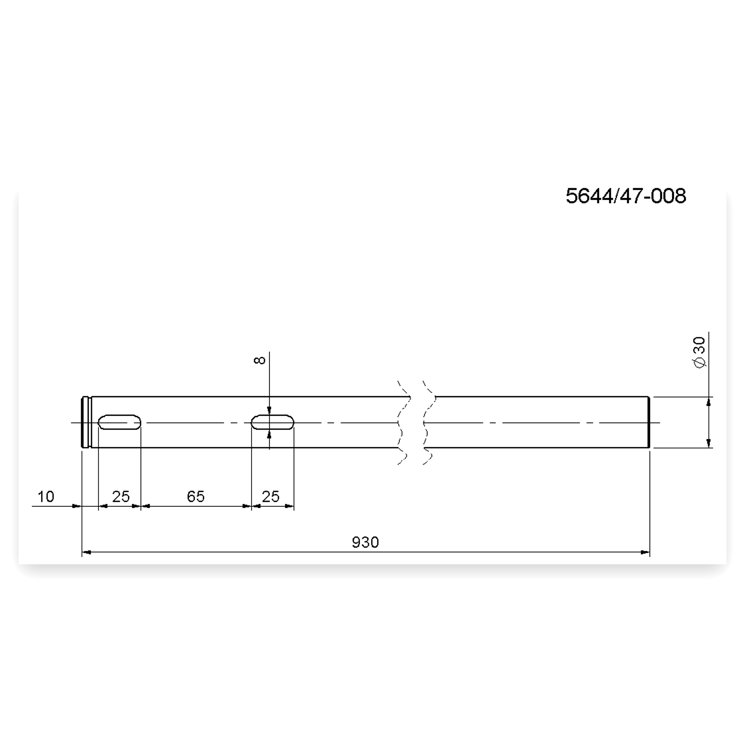 43cbef3c494ae7b93816b9447fe9214f.jpg Wał odrzutnika kombajn do kombajnu T-25