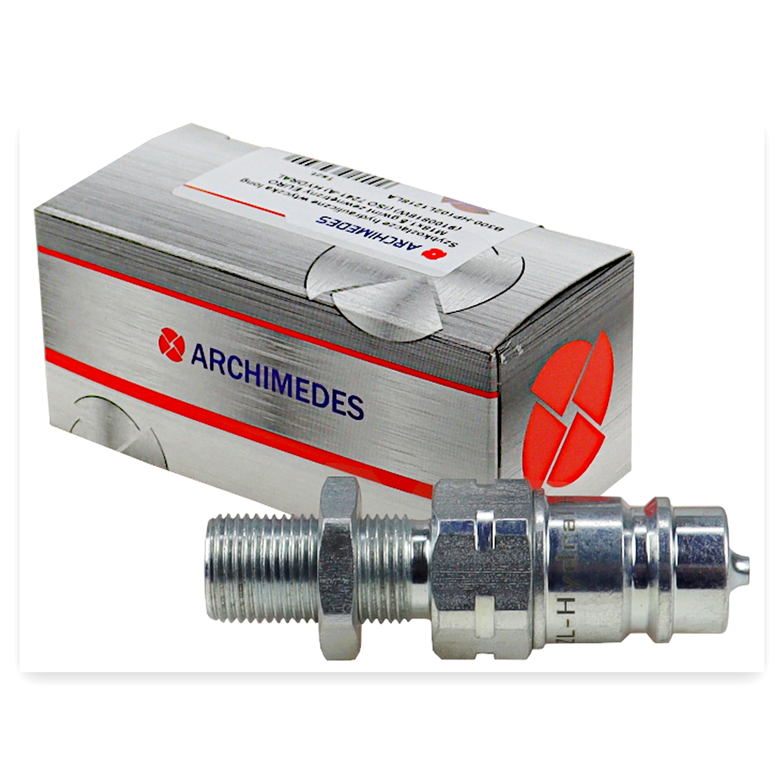 4700b2c5075165205c44569c9a6c0ab3.jpg Szybkozłącze hydrauliczne wtyczka long M18x1.5 gwint zewnętrzny EURO (