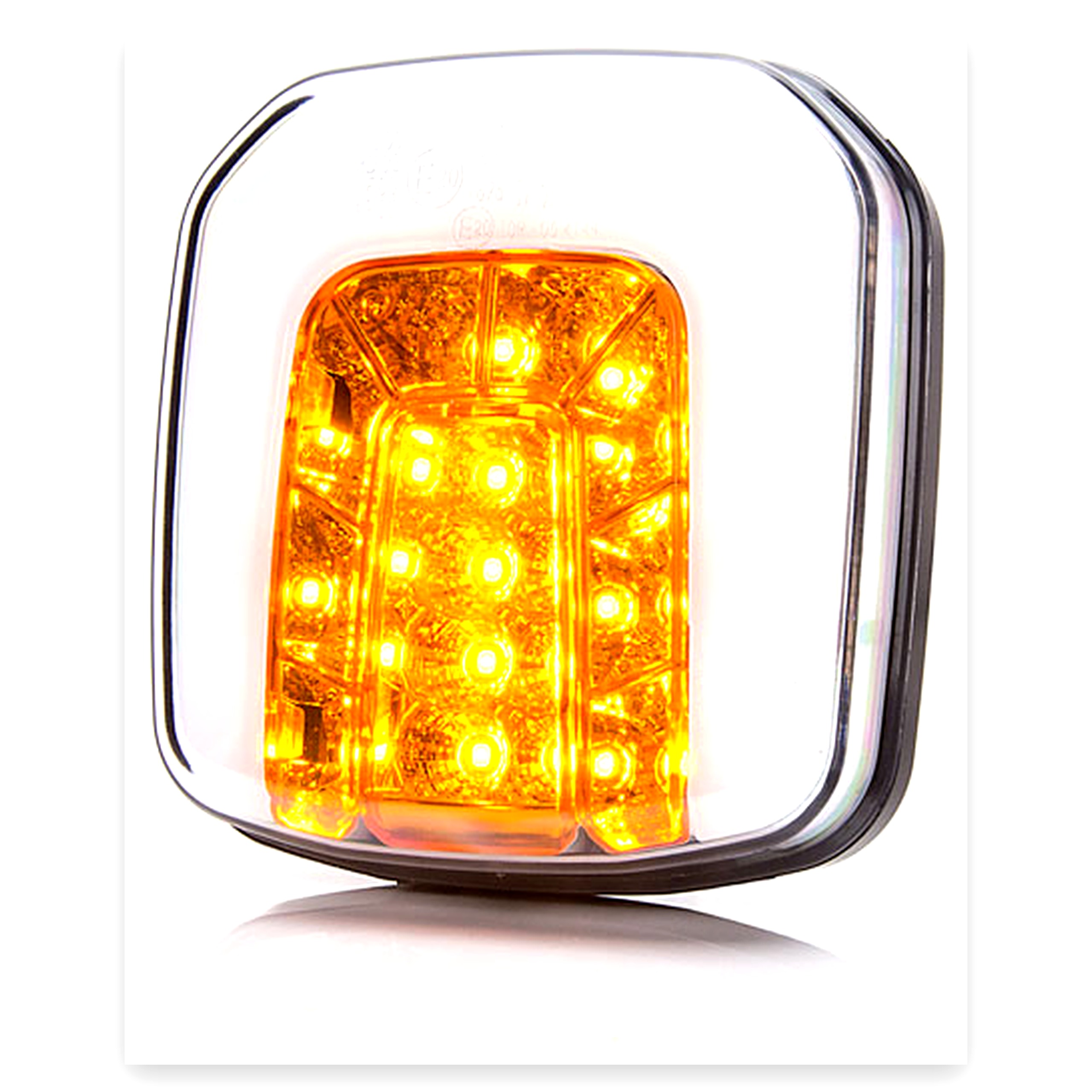 Lampa zespolona przednia z światłem kierunku W169 V wodoodporna IP68