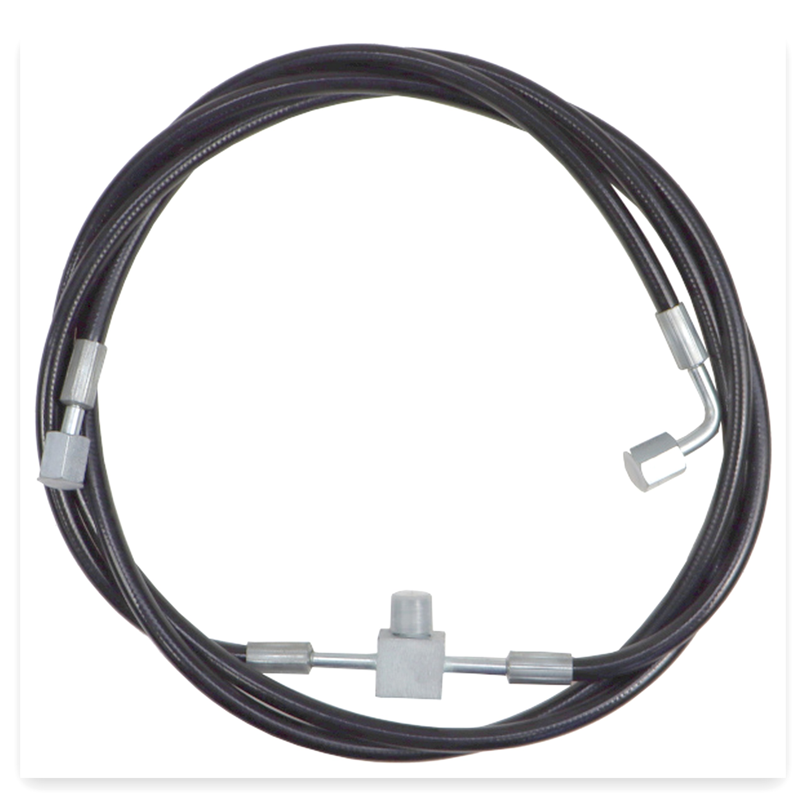 47ca392defac959849242d7051029f61.jpg Przewód wąż termoplastyczny kompletny z kostką M12x1,5 L-2400 mm