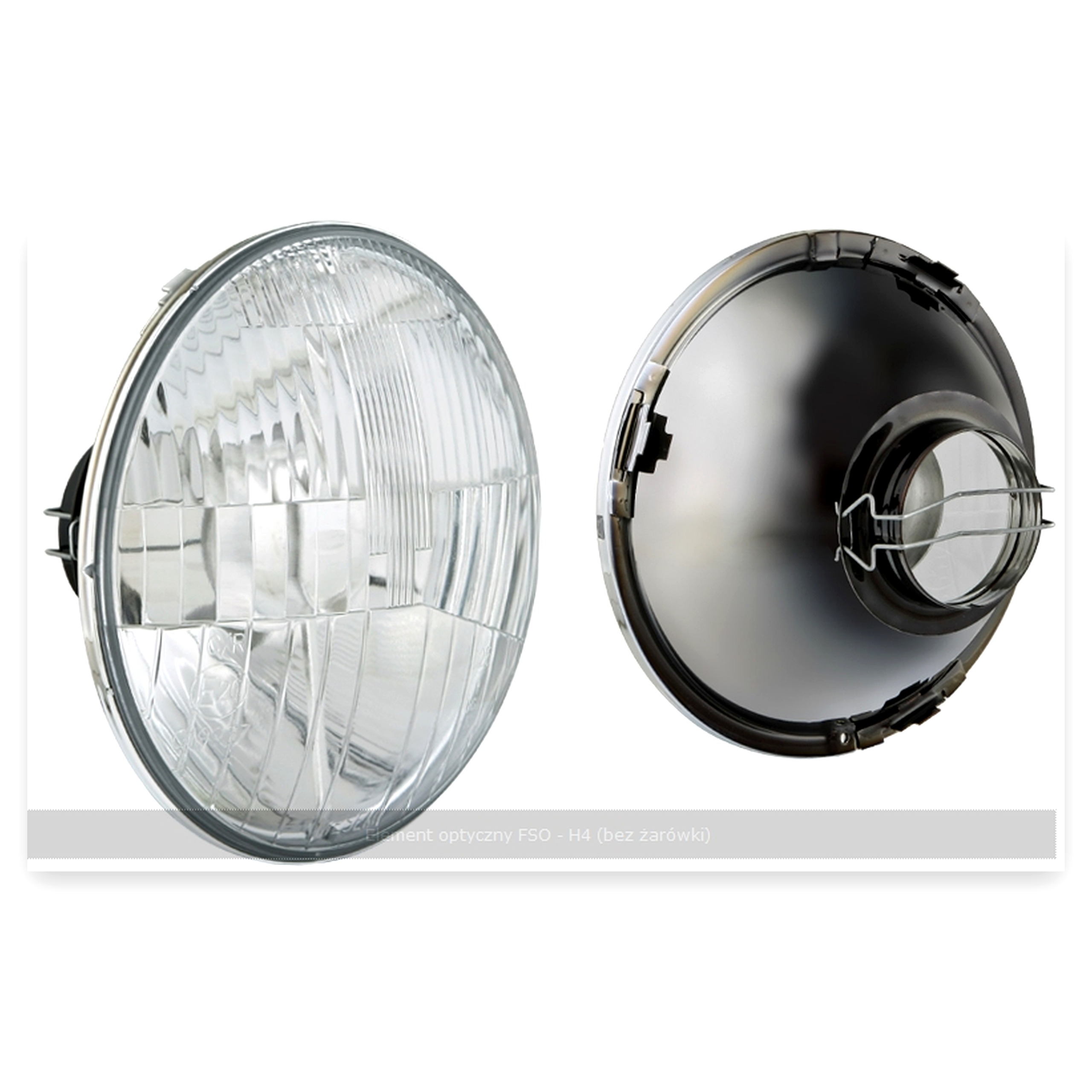Element optyczny mijania fi 144 12 V 40 W do przyczepy