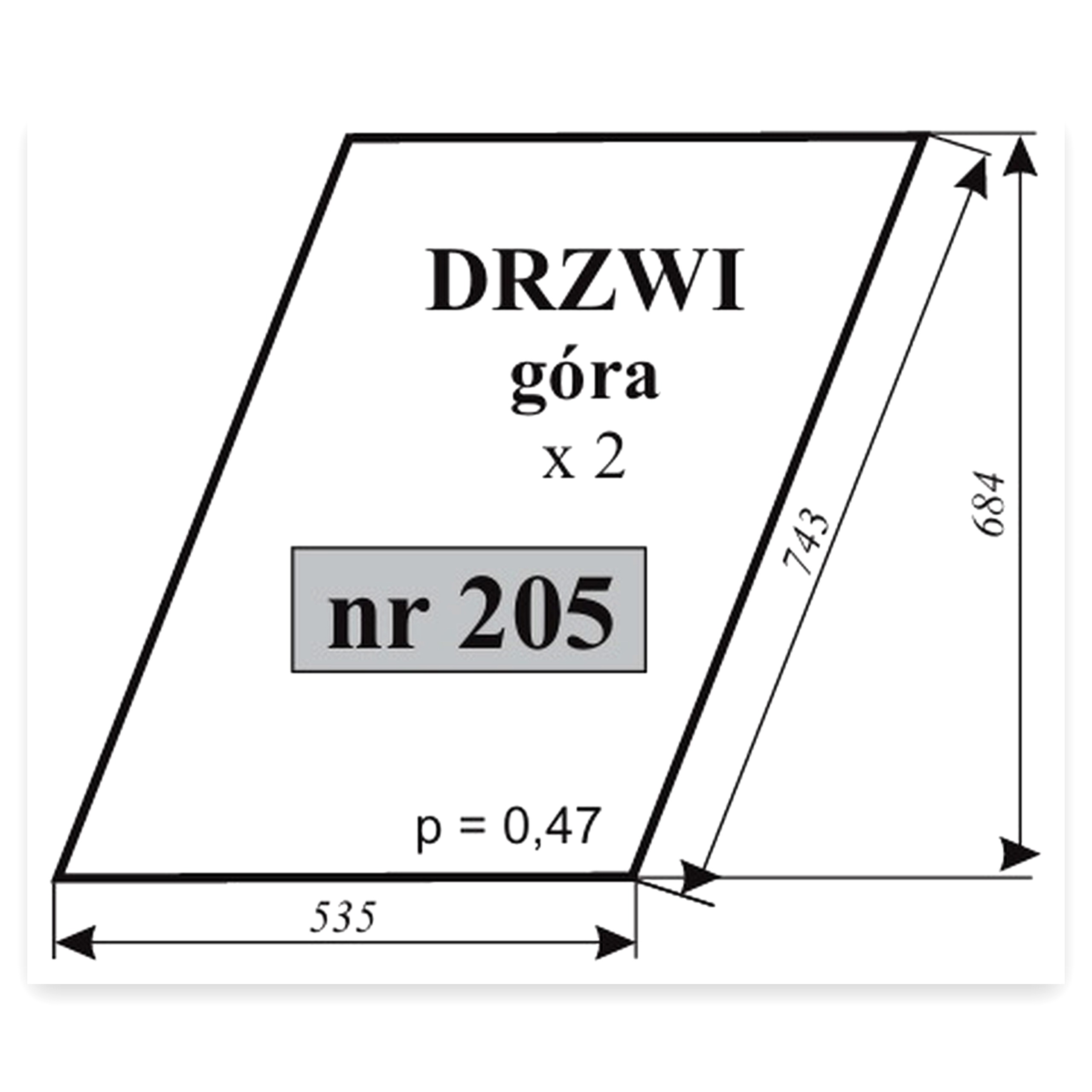 49507eb4623d228b9554a8aabac6ed75.jpg Szyba drzwi góra do ciągnika Zetor 5011