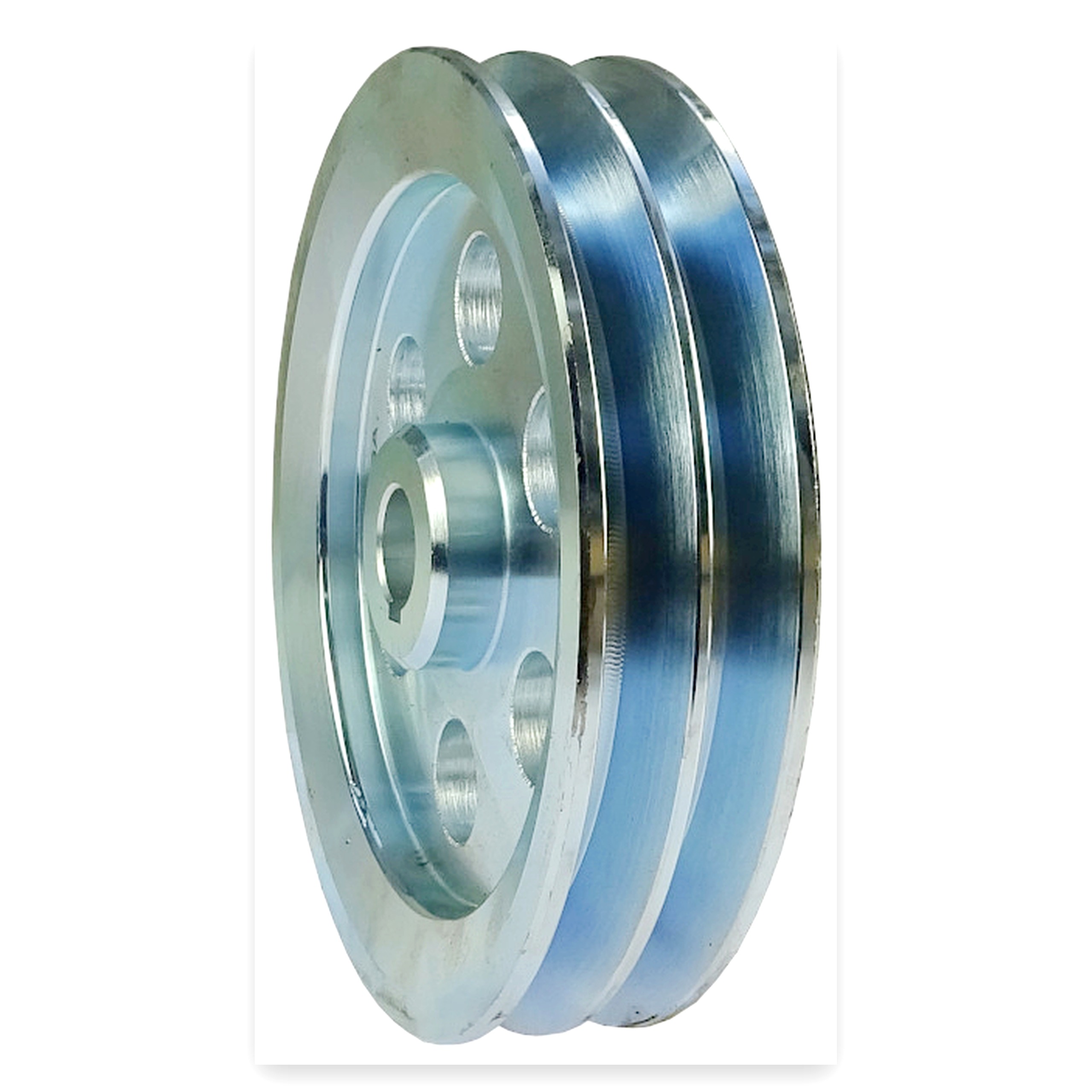 4af4c92d46ba0bb4c4212029aef6cf72.jpg Koło pasowe 2 paski 2 SPB / 2 HB FI-200 otwór 24 mm stalowe MORGA
