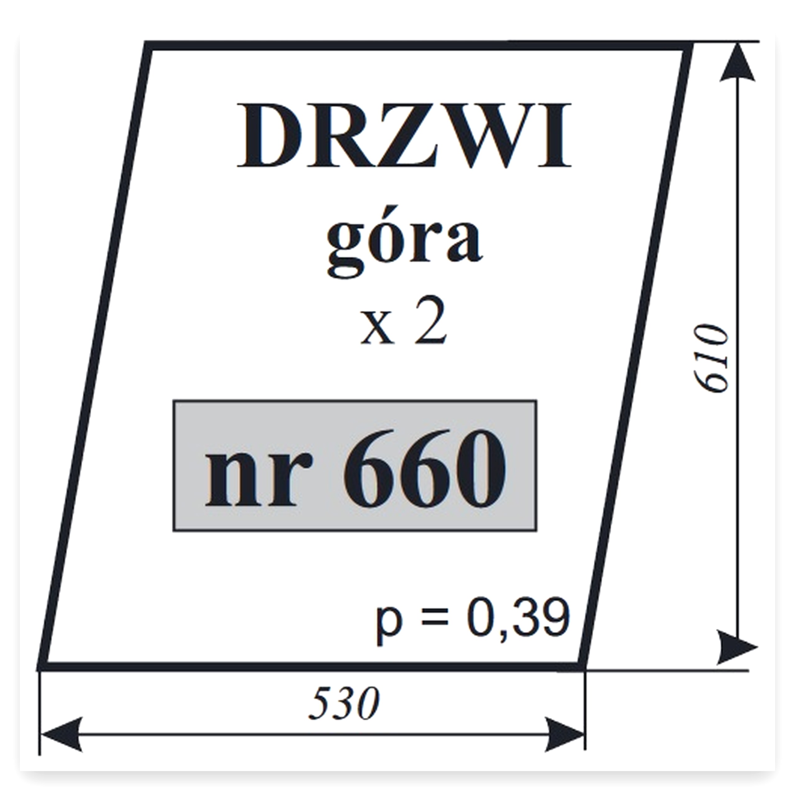 4cc4c6e9dcaab13436594543fc919475.jpg Szyba drzwi górna do ciągnika Ursus C-360