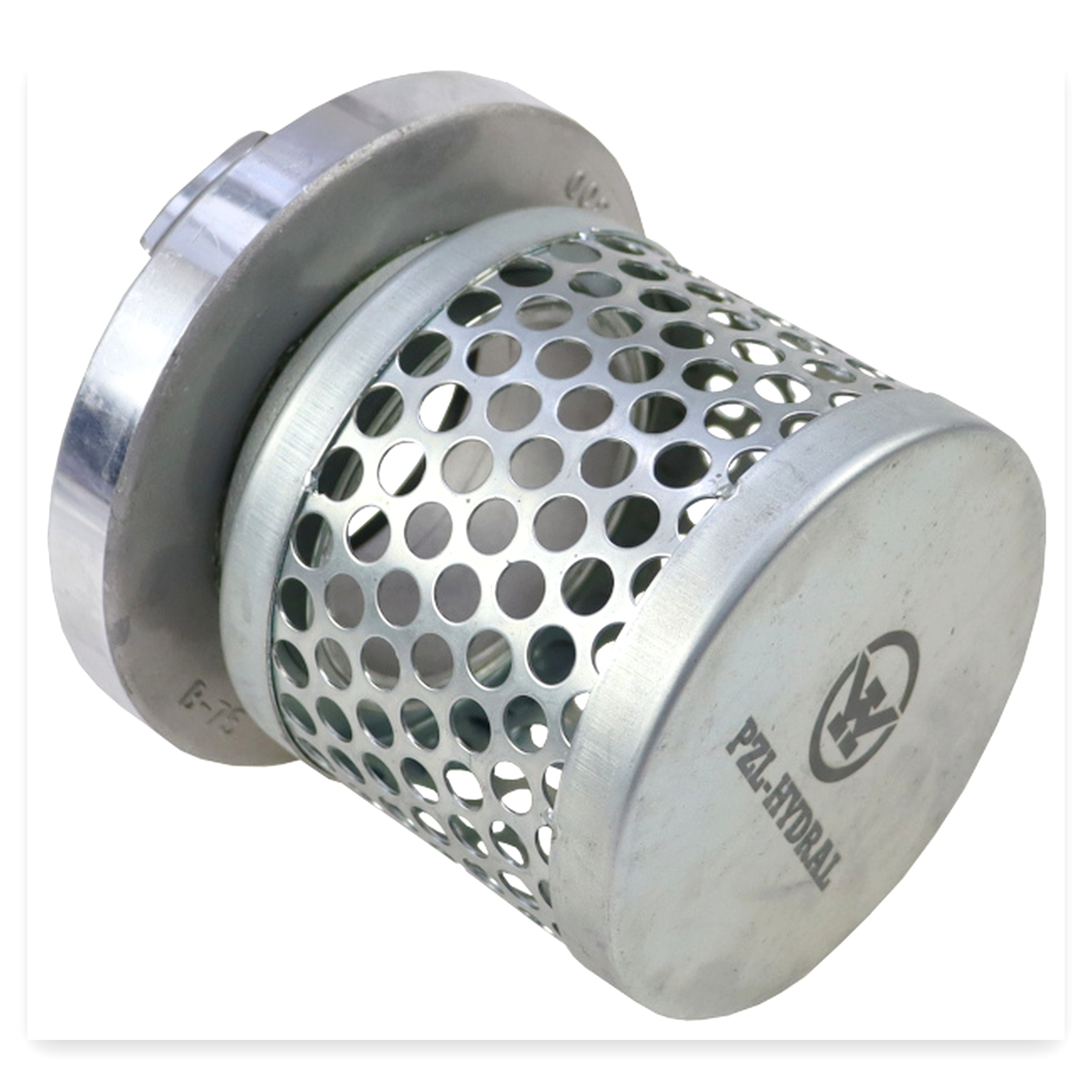 4d71bd02fe59d08be841e5beed895259.jpg Smok kosz ssawny prosty z nasadą węża Fi-75 mm stalowy PZL HYDRAL