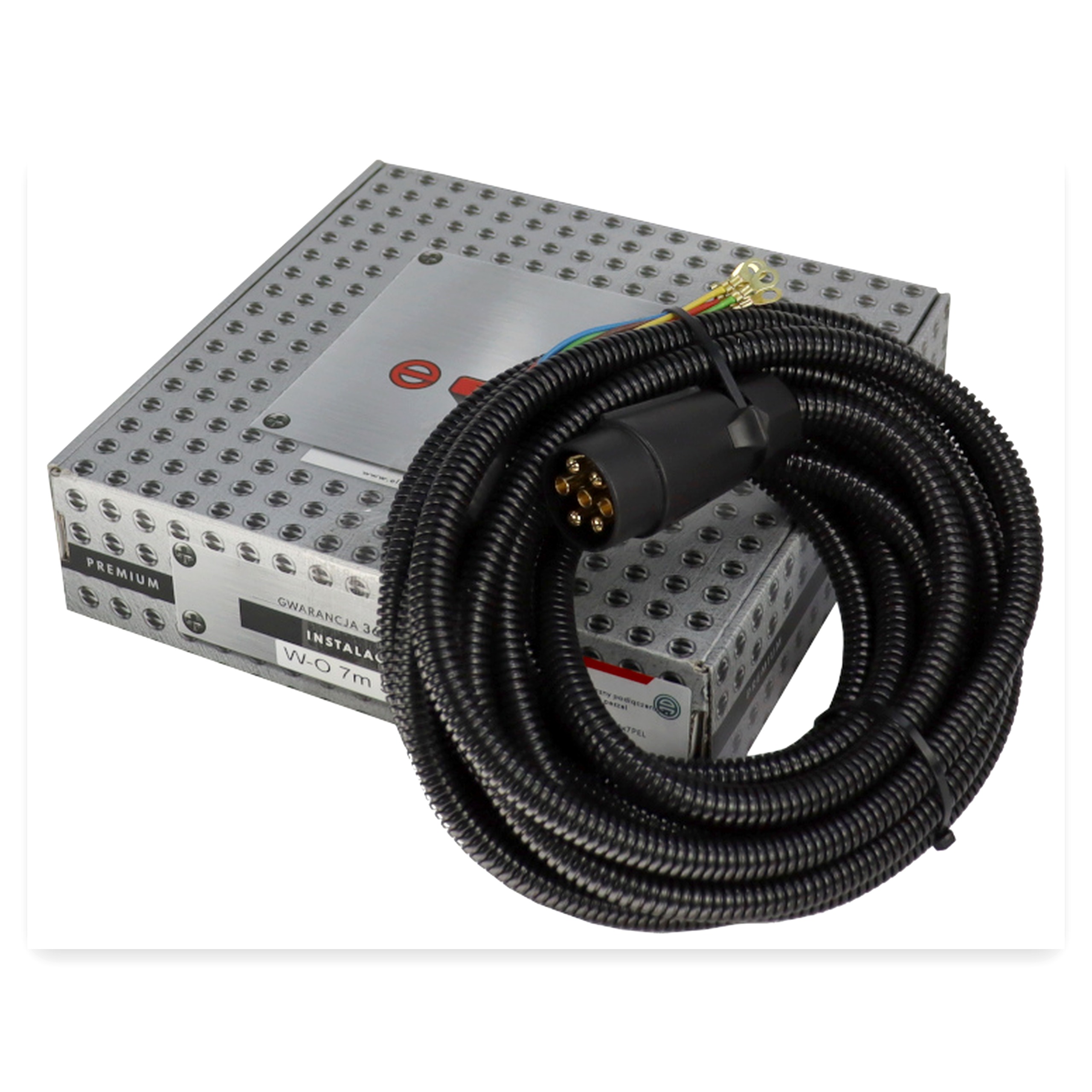 4fe865cb3fa0d55076705b12ed81cdfc.jpg Przewód elektryczny podłączeniowy przyczepy 5x1 7 m peszel ELMOT