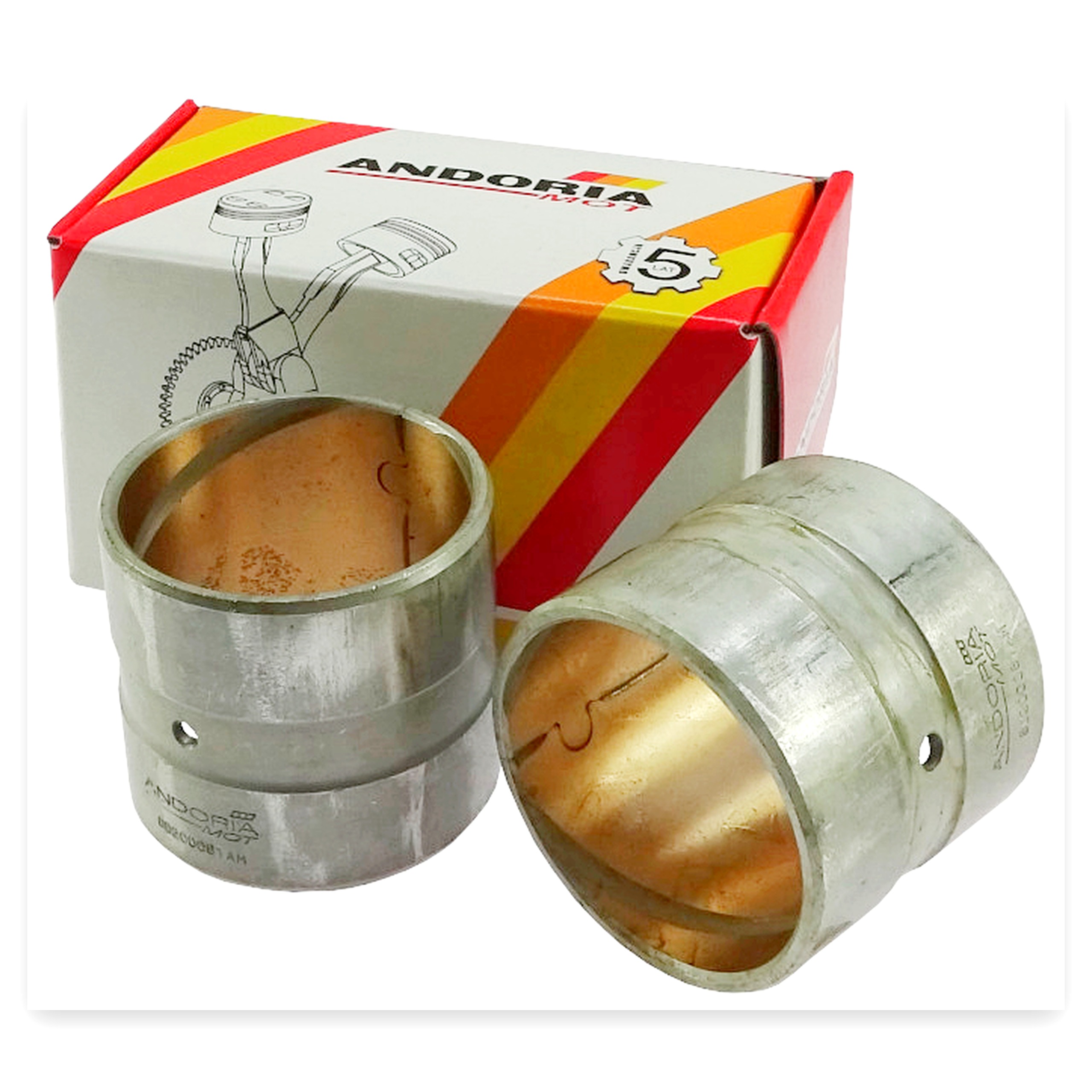 50f5c3144a9b2cacb17cec0c6ff65d87.jpg Tuleja bimetaliczna osi płaskiej 80200014 Ursus C-360 C-385 ( sprzedawana po 2 szt ) ANDORIA widoczna cena za 1 sztukę