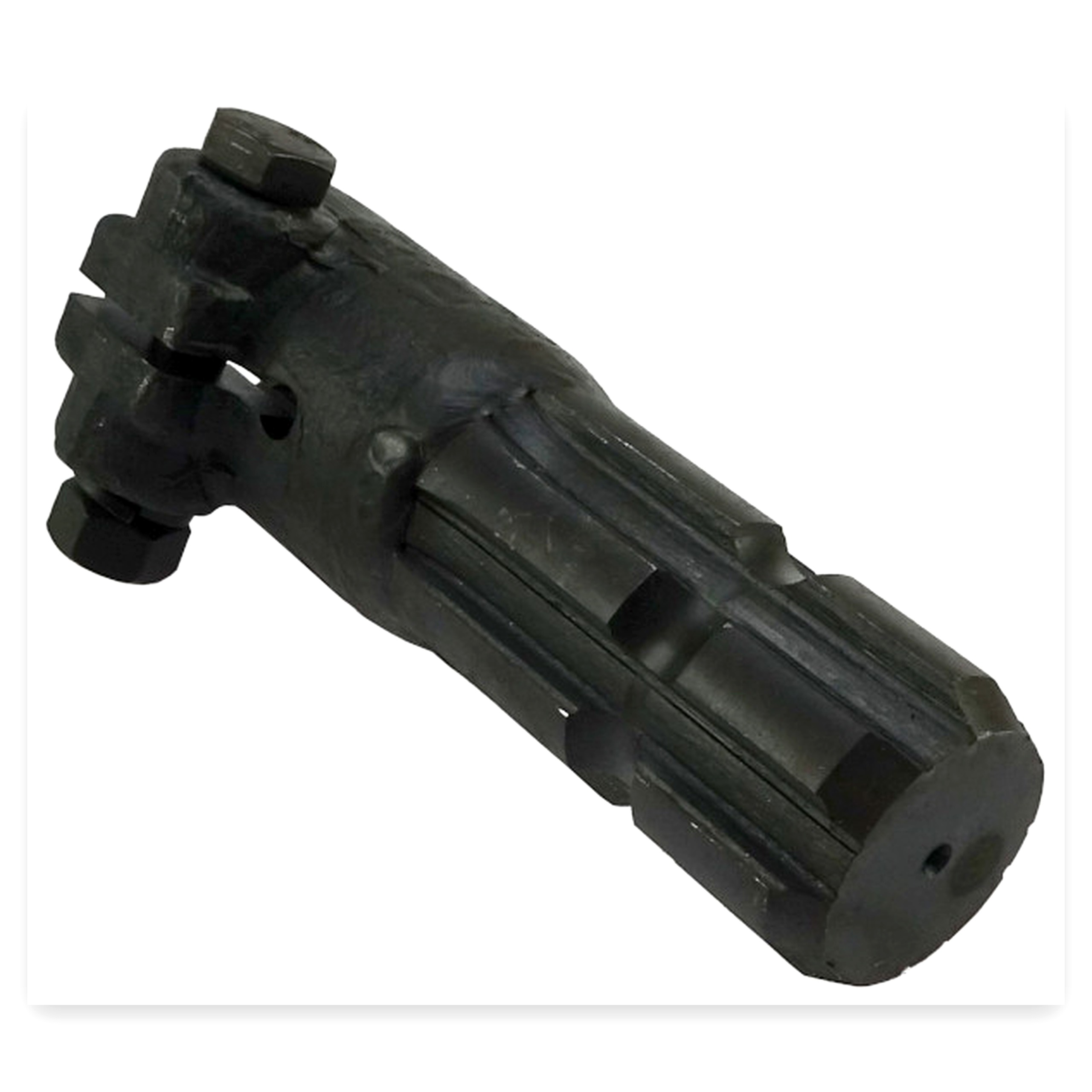 5204044a70ada4e58a729b970e06d209.jpg Redukcja wałka WOM adapter na śrubę 1 3/8" 6 wpustów na wałek 1 3/4" 6