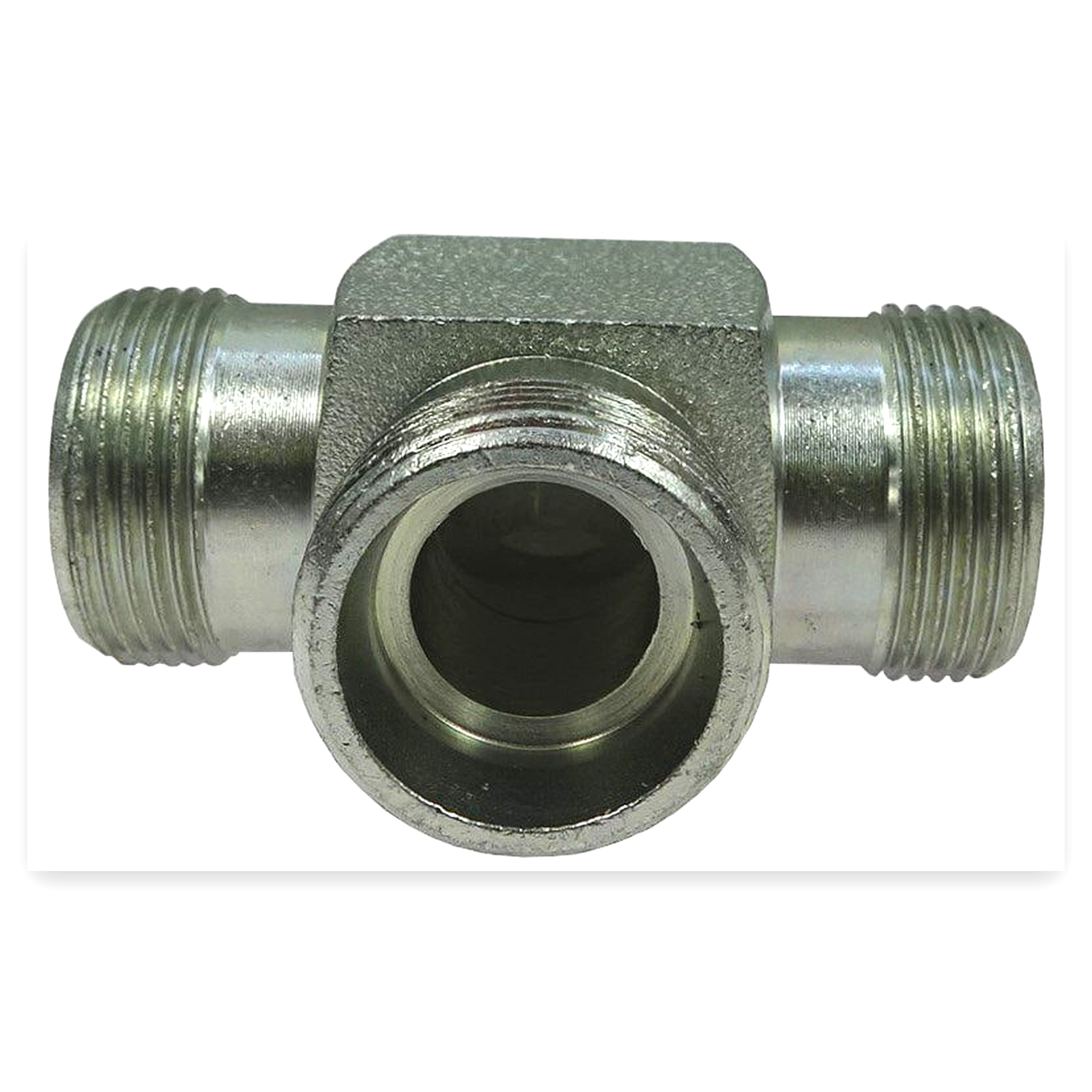 526856a7fb54f80d9d5ee46a917777da.jpg Złącze - złączka hydrauliczna - trójnik M26x1,5 18 L