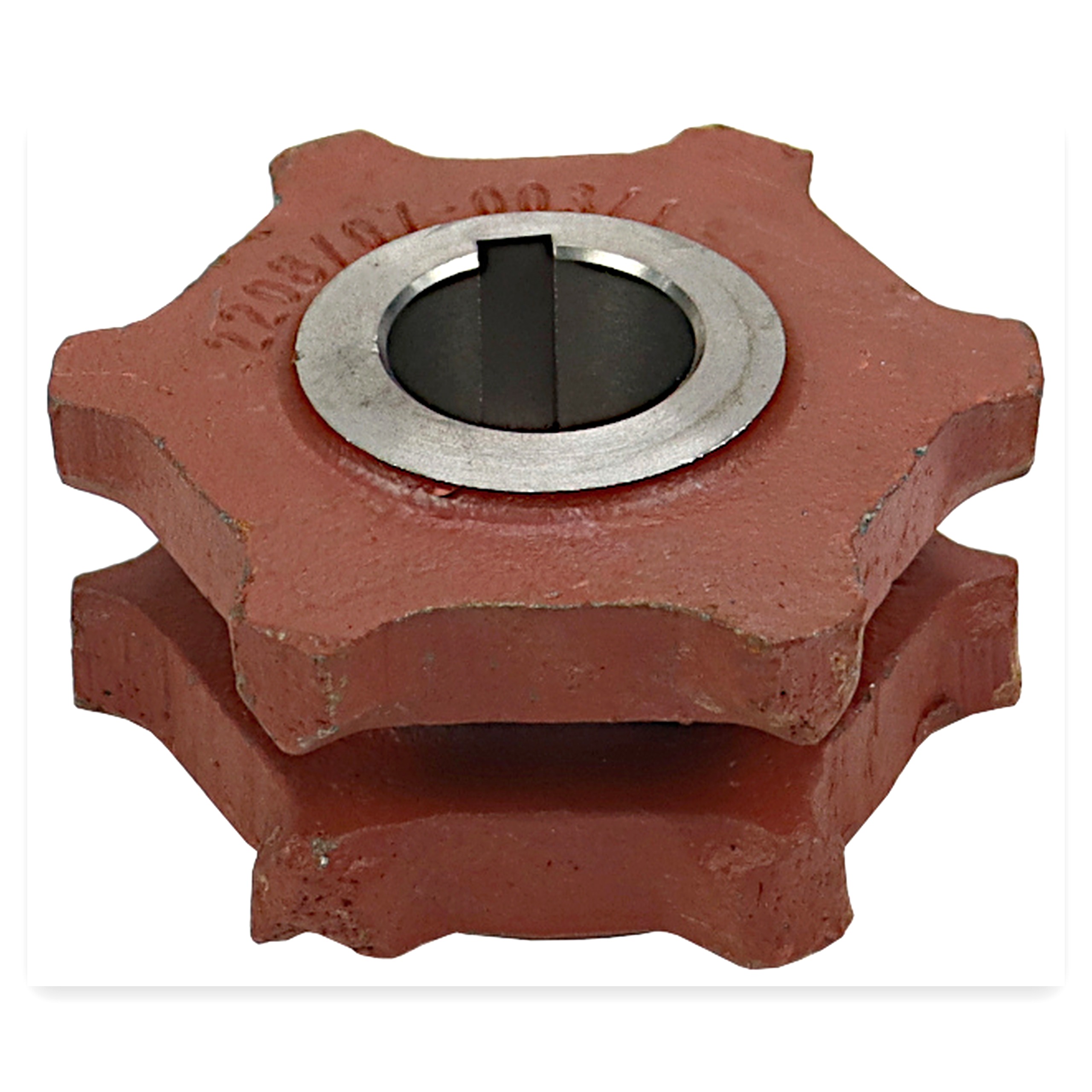 534d33b1de1bfd61565dcb523d729353.jpg Koło gniazdowe FI-40 mm wpust 10 niski ząb rozrzutnik obornika polskie