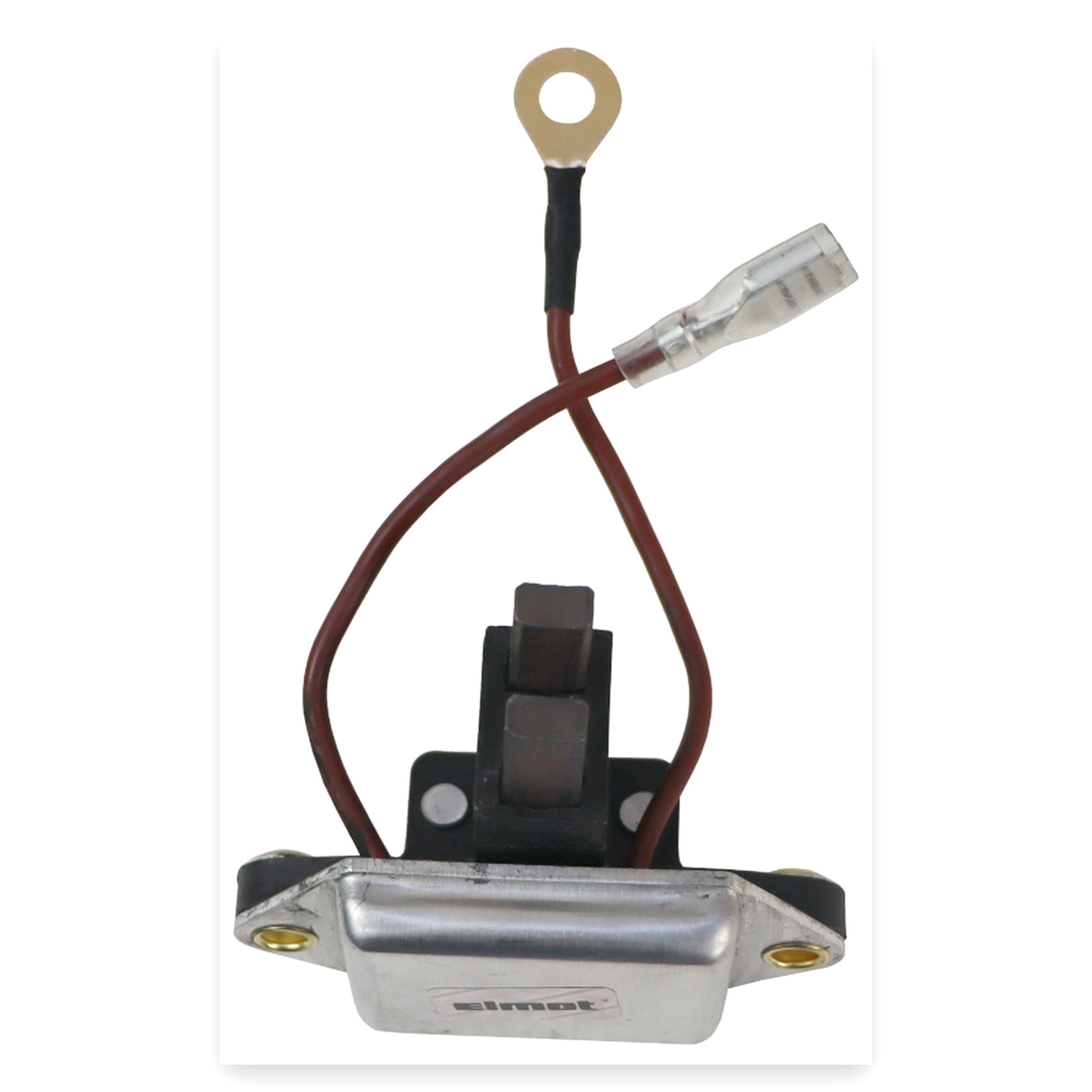 548456eb32aeec30054a11b0d56aae89.jpg Regulator ze szczotkotrzymaczem alternatora 14 V 55A MF Ursus C-385