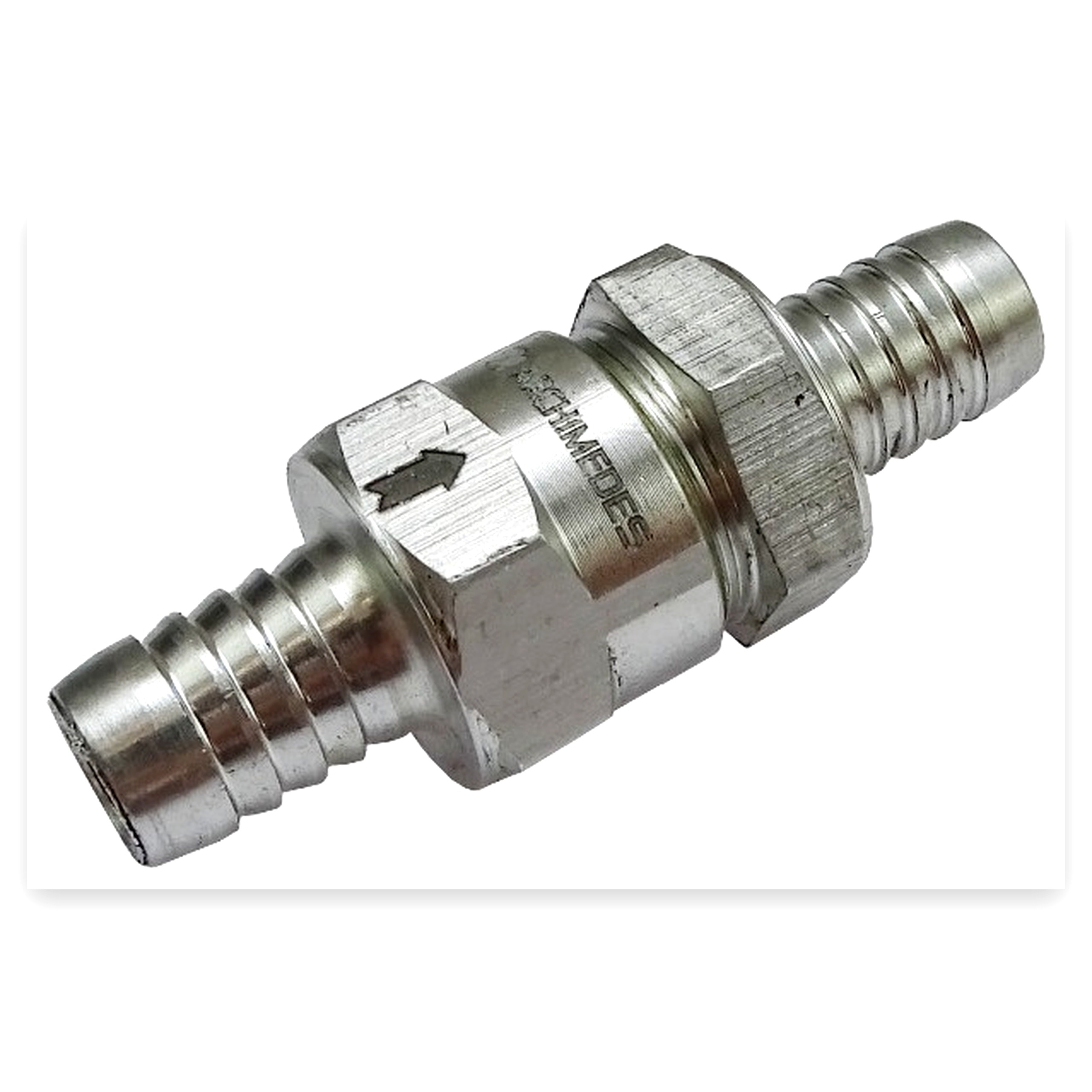 Zawór zwrotny paliwa przewody 12mm        Archimedes ( sprzedawany po 2 szt) widoczna cena za 1 sztukę