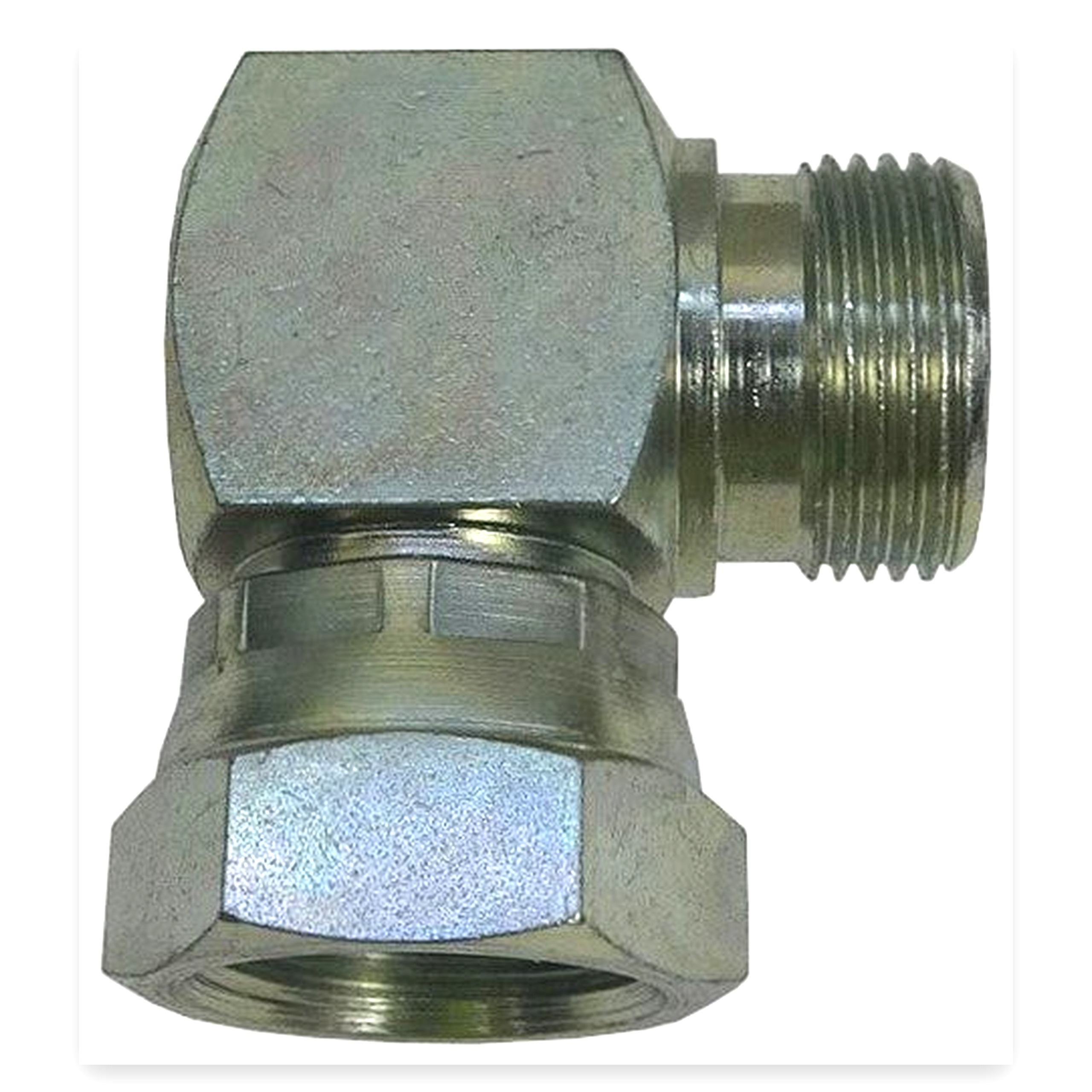 Złącze - złączka hydrauliczna - kolanko 90 AB M22x1,5 - M22x1,5 15