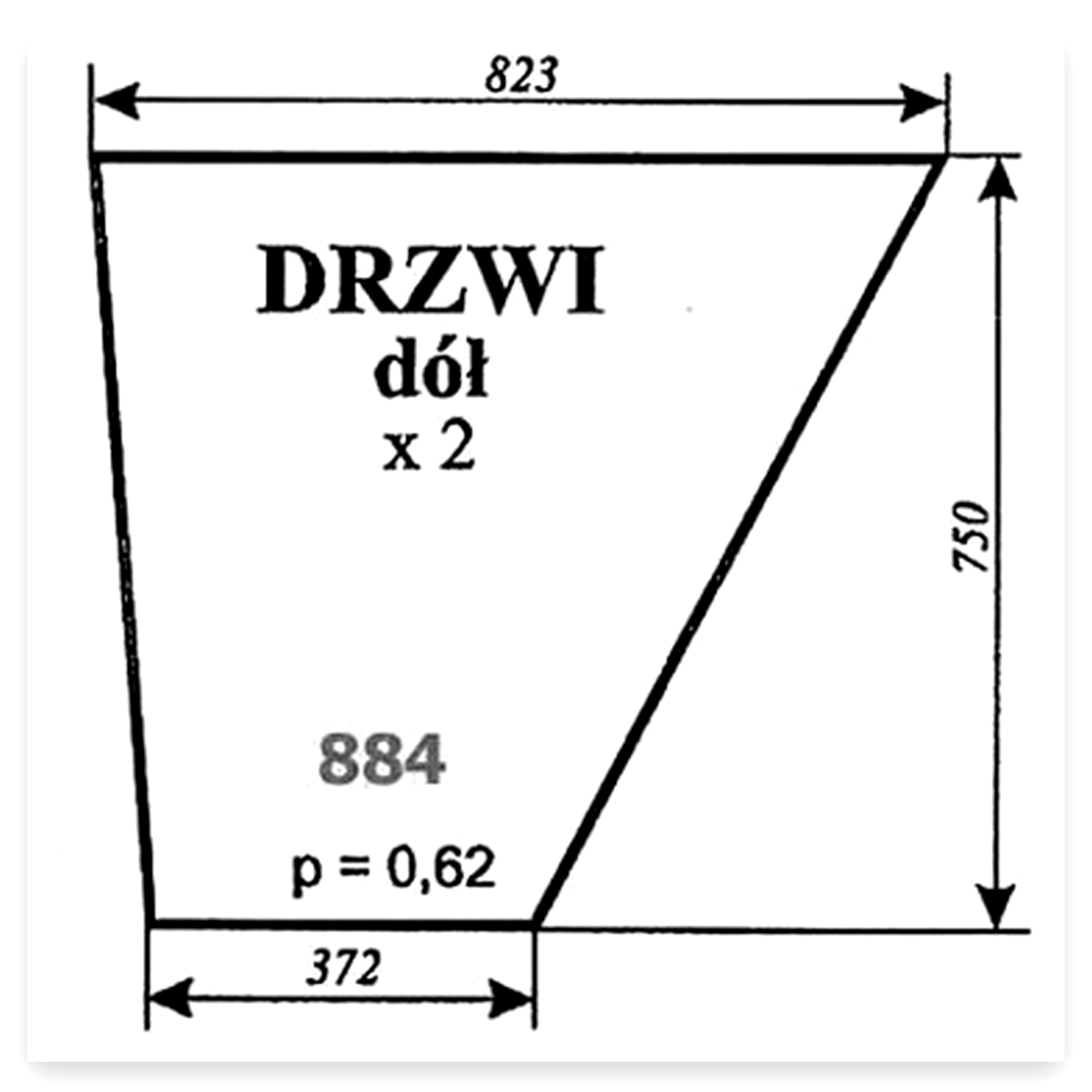 5d8dbba59b31fa432b5e417736a8b070.jpg Szyba drzwi dół MF-2620 do ciągnika Massey Ferguson