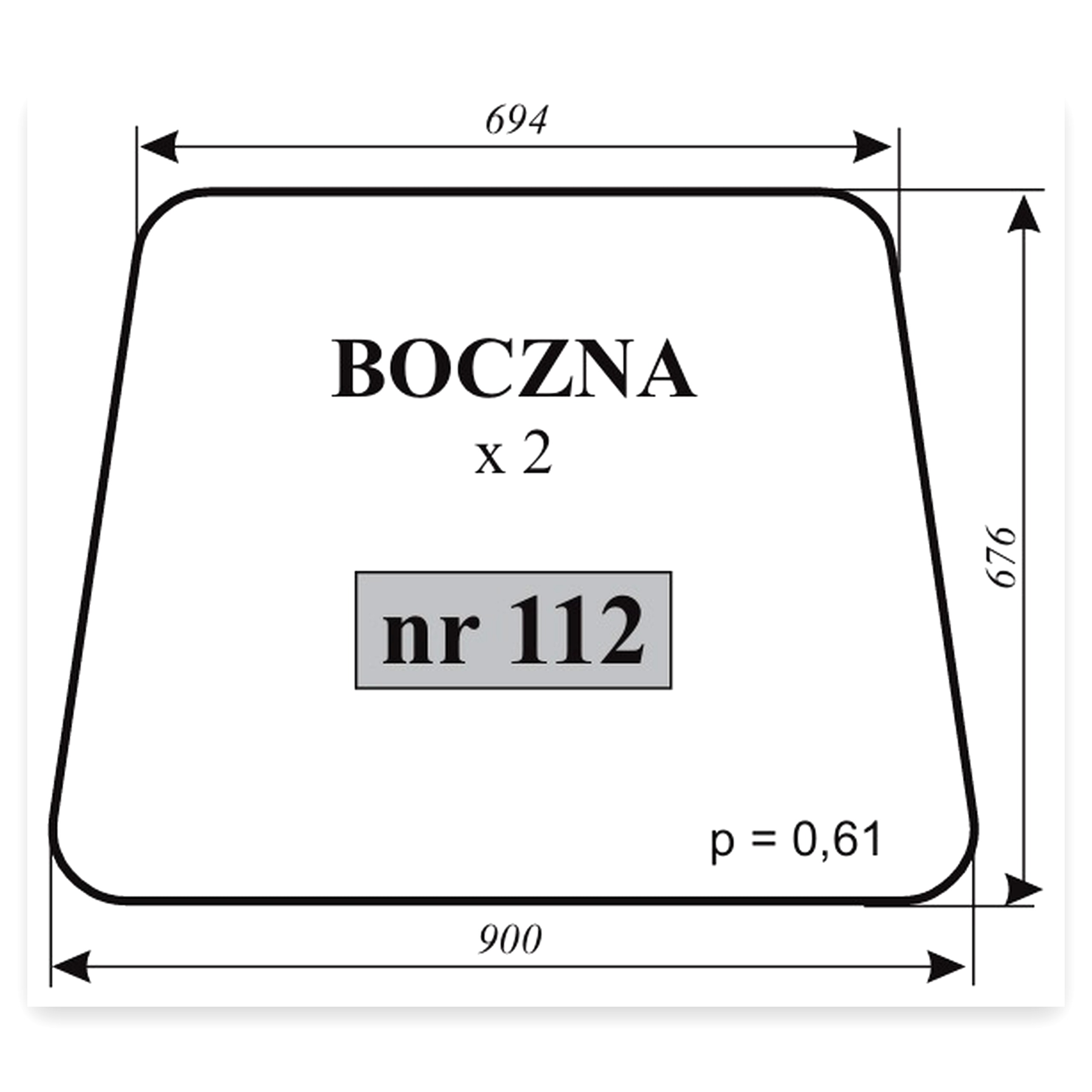5d9dbbcfffd2d0cfb6eab931f4bff0ef.jpg Szyba boczna MF-255 kabina Lubsko do ciągnika Massey Ferguson