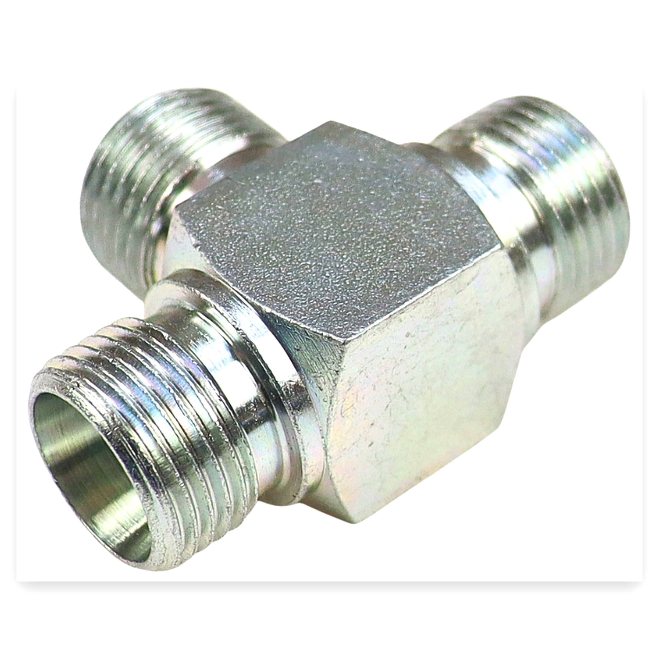 5ed782ec24ff74b31e2023450dfa61ec.jpg Złącze - złączka hydrauliczna - trójnik krótki