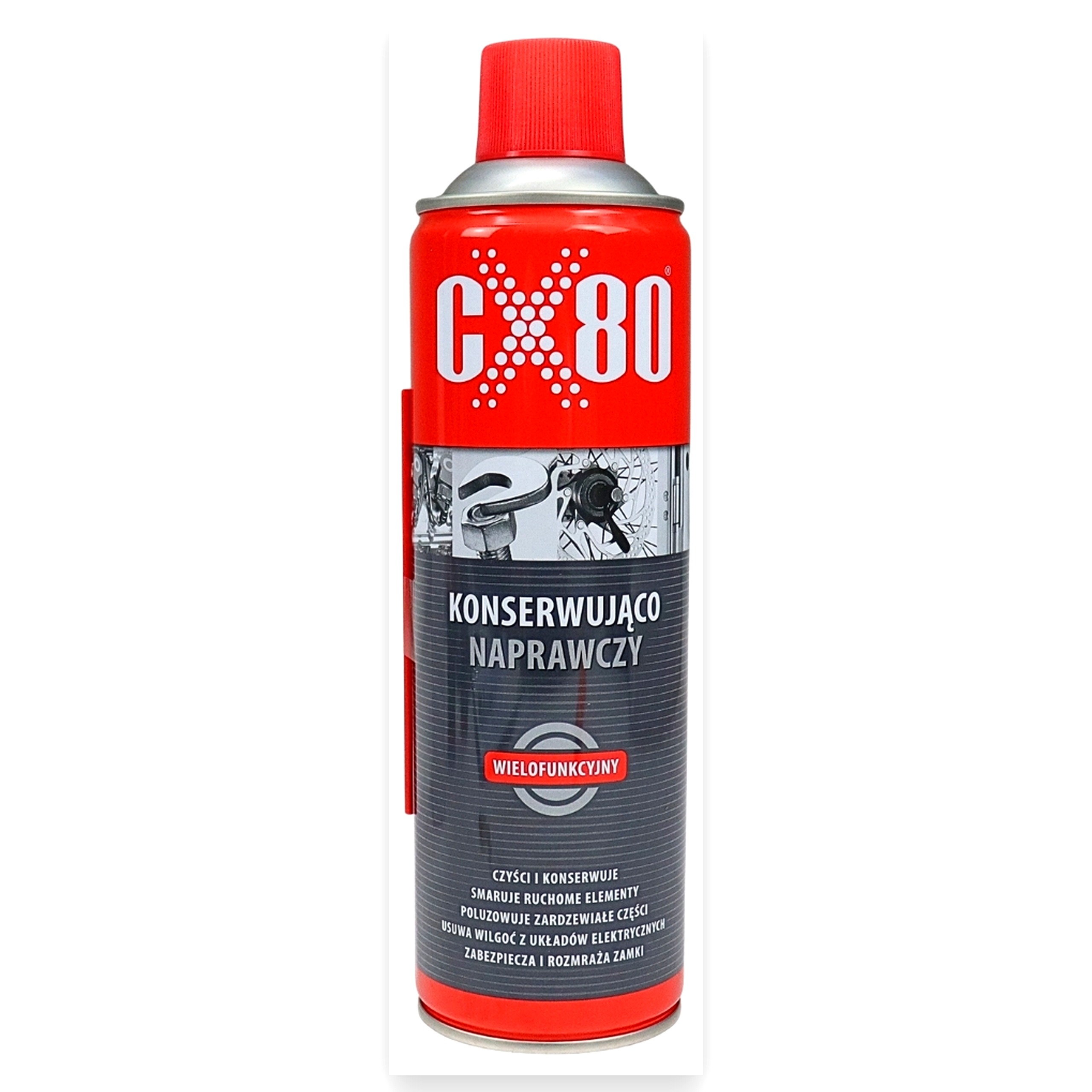613364e8bff2017a11fc0f0c00f6064e.jpg Preparat, płyn konserwująco - naprawczy 500ml w spray CX-80