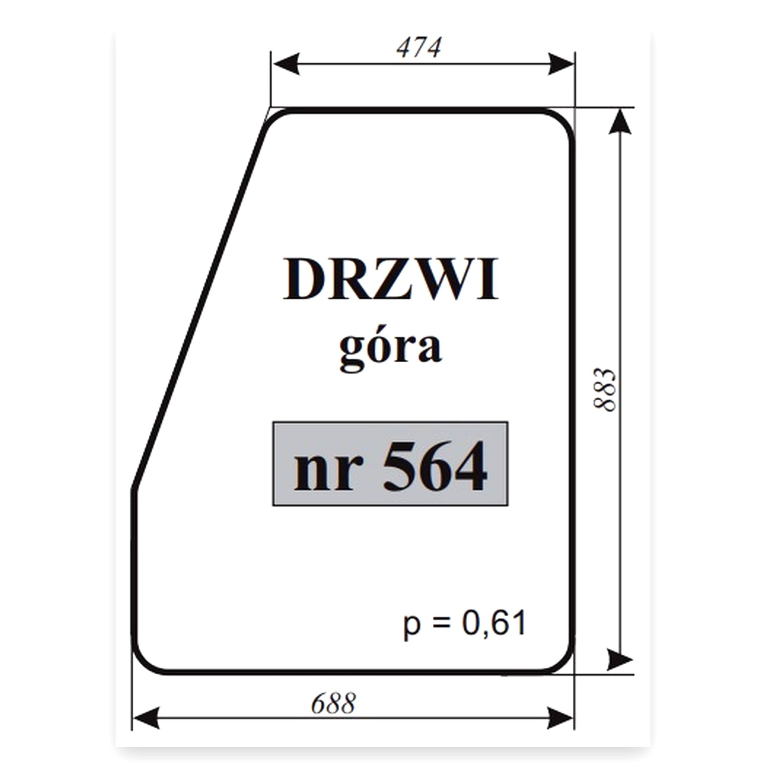647ae0d5b550b6e60f38787ca2767769.jpg Szyba drzwi góra do koparki