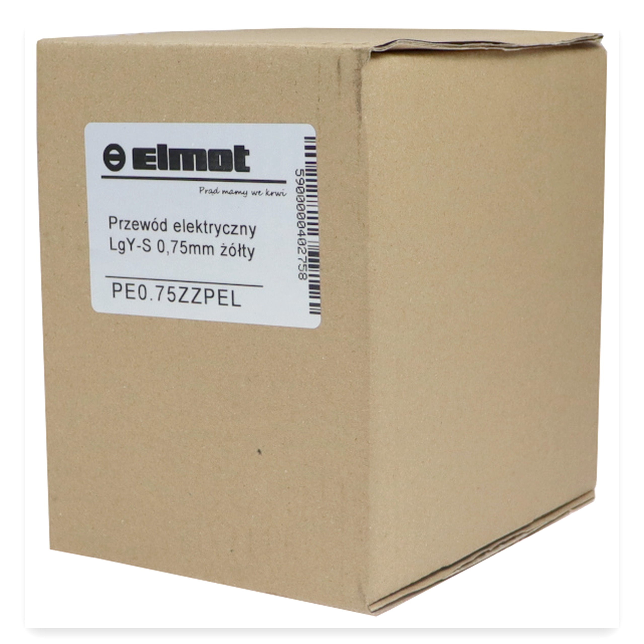 66a6c28c2d5b5808fb92e49e7fb836e5.jpg Przewód kabel elektryczny LgY-S instalacji 0,75 mm żółty (sprzedawany
