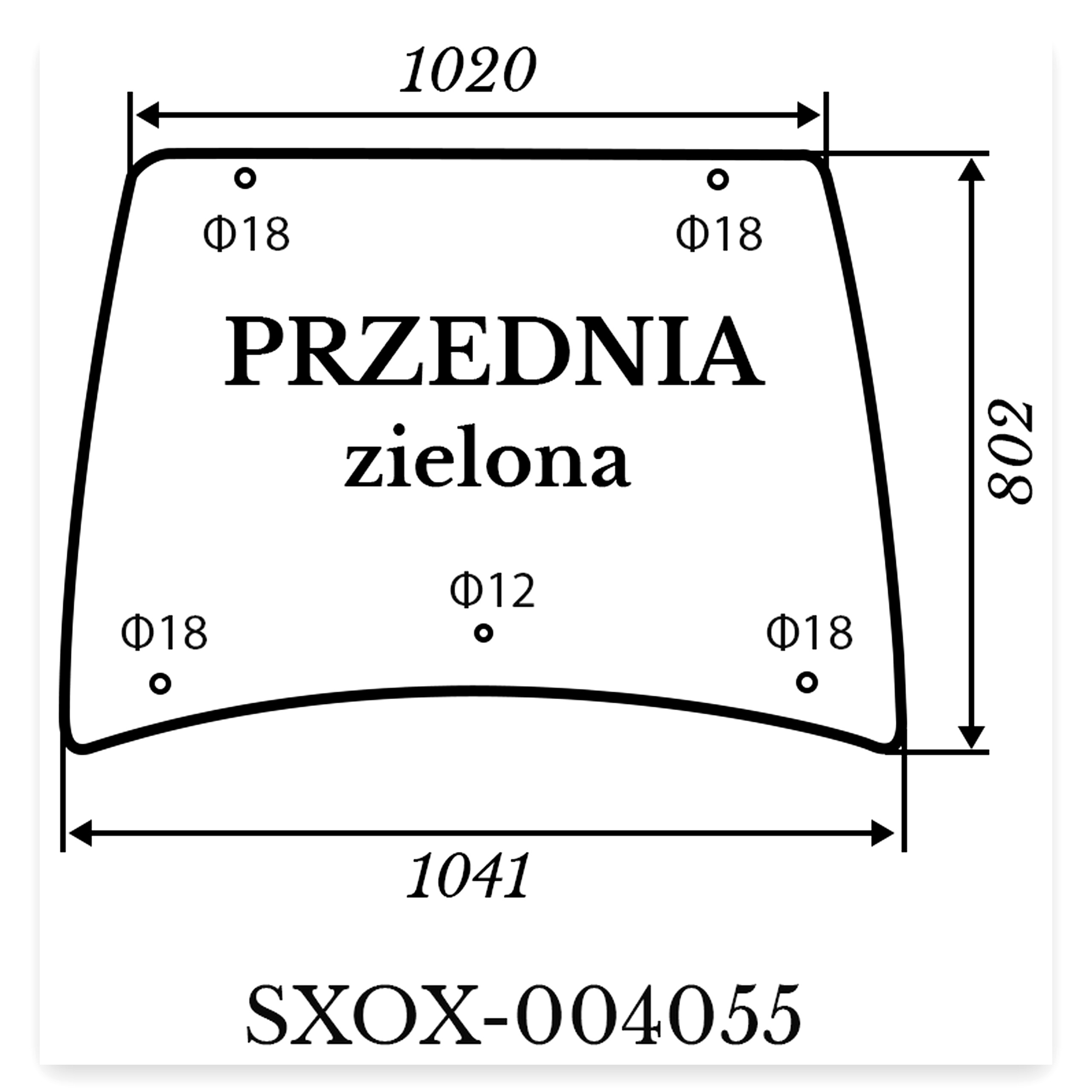 66ad08f9011c5f2bba6cd723621a2d5b.jpg Szyba przednia Kubota L4100 zielona 1041*802
