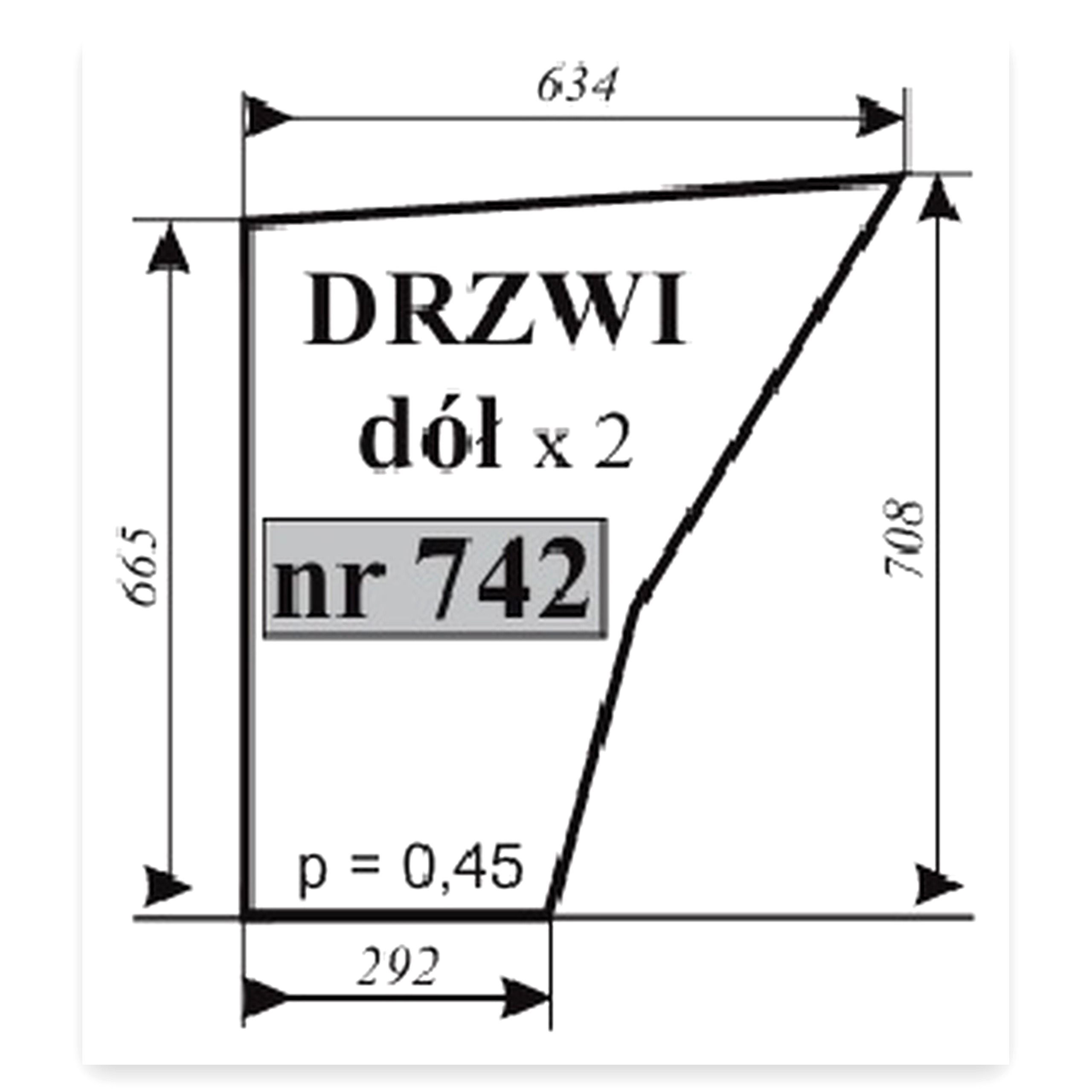 677bbfffd38ef2b3d6b909770aab9104.jpg Szyba drzwi dół Ursus 6014 kabina Sokółka