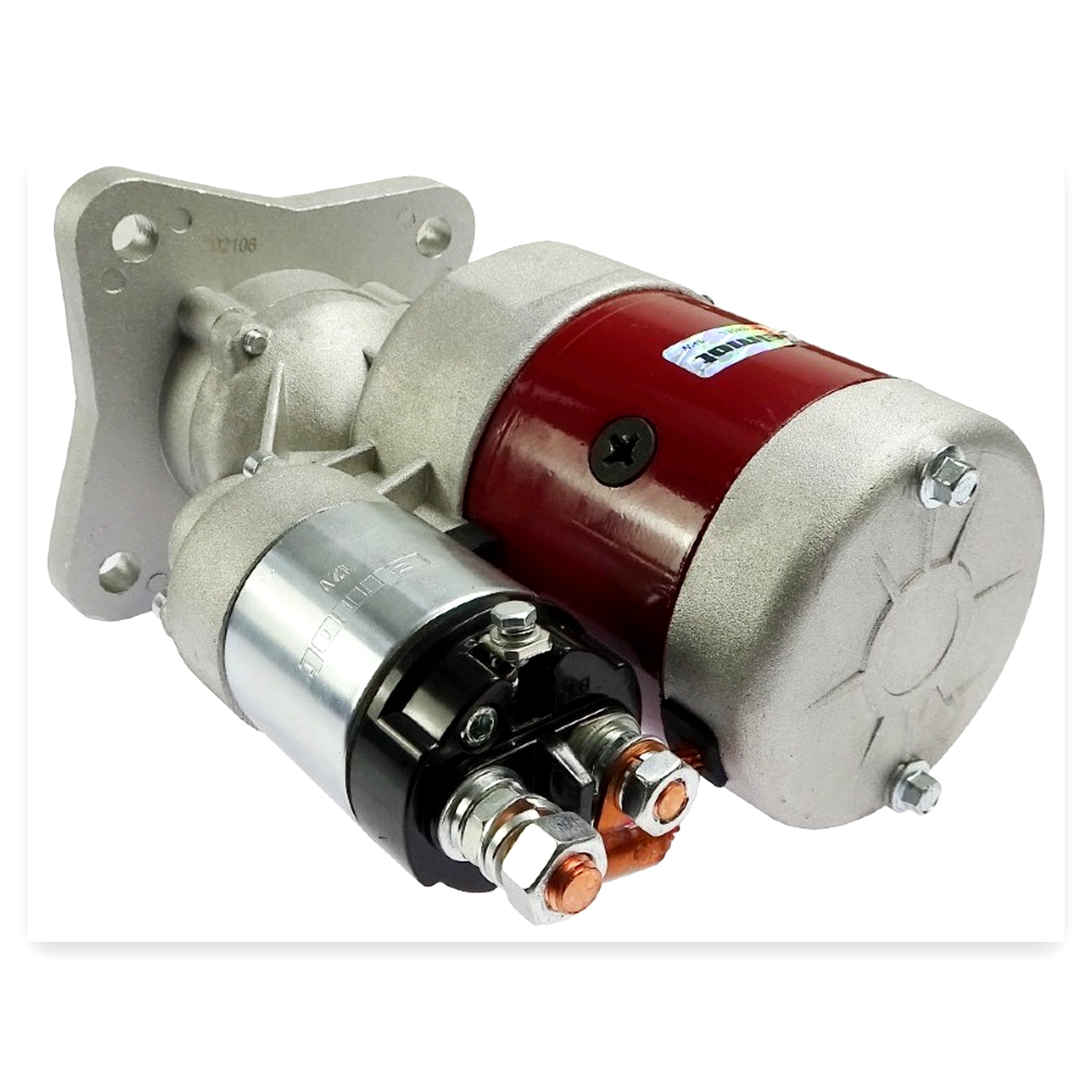677c653801382c9bc6720ce59c0107ed.jpg Rozrusznik z reduktorem Same Steyr Lamborghini typu Magneton Elmot