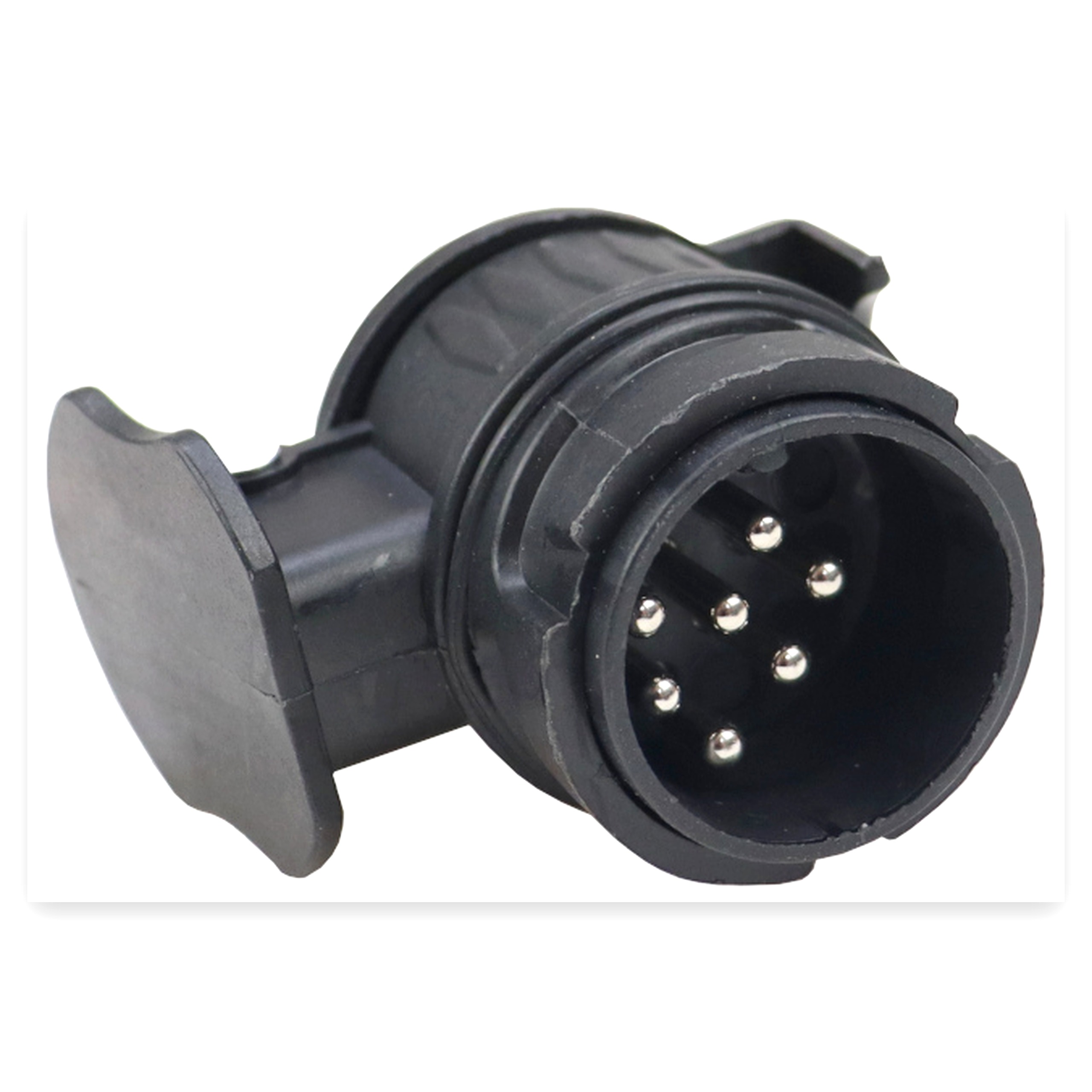 68066d97679e40d6c72ac0b98aa3a2ff.jpg Adapter przejściówka gniazda złącza 13/7 V wtyki niklowane Premium