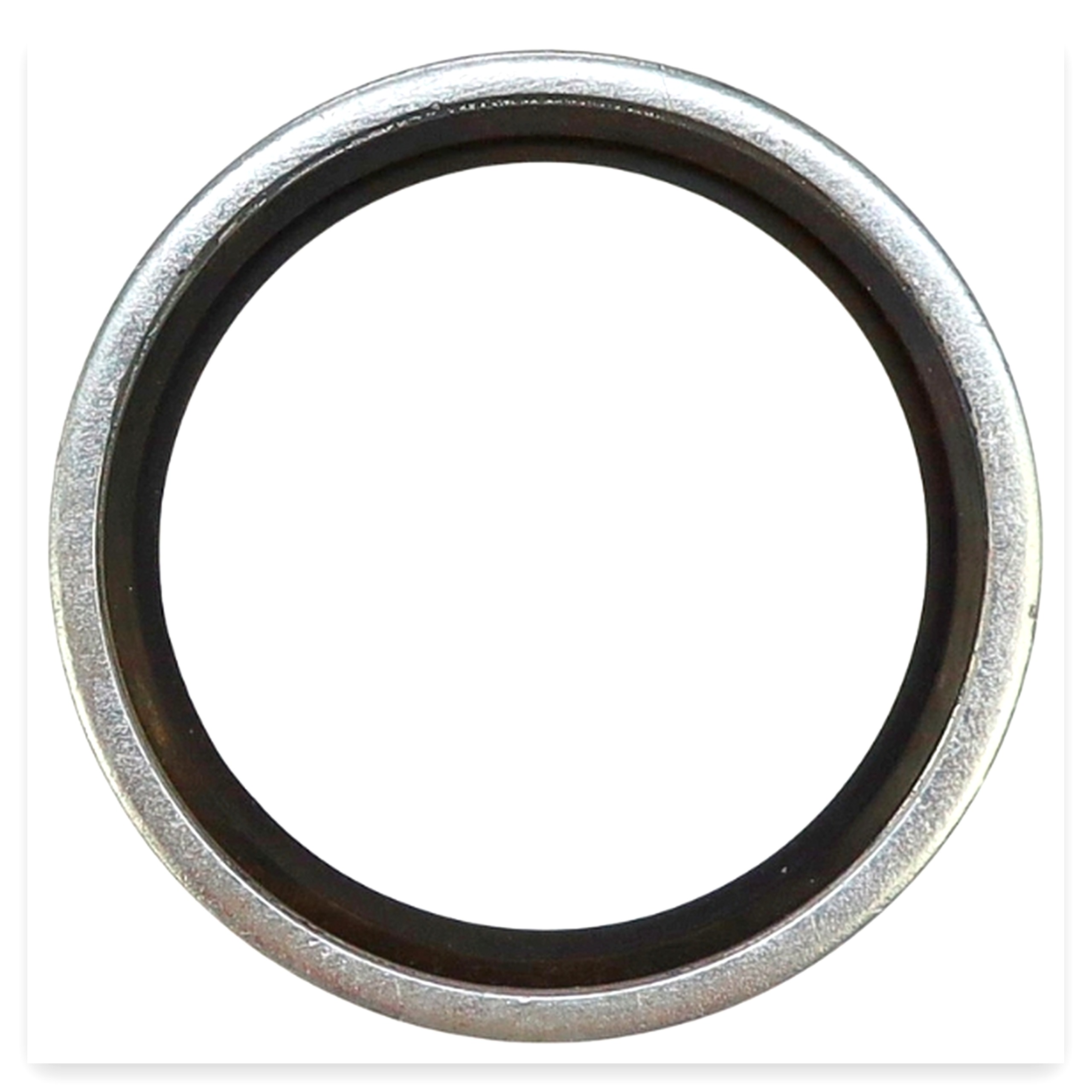 691c18395bae9d8f0acdefcfee3f69c6.jpg Podkładka uszczelka metalowo - gumowa z prowadzeniem metryczna