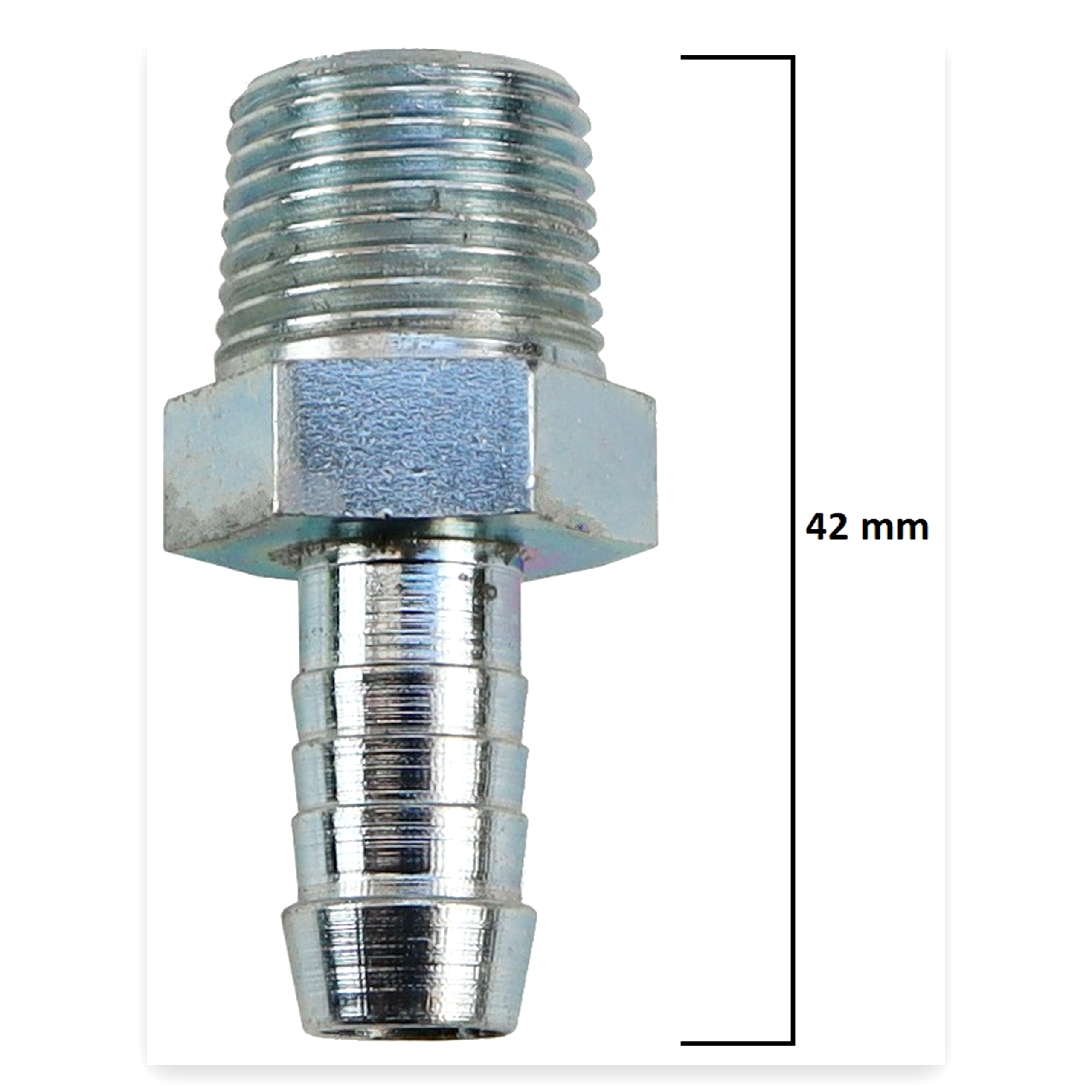 Adapter węża DN8 na wąż 9-10 mm klucz 19 NPTF