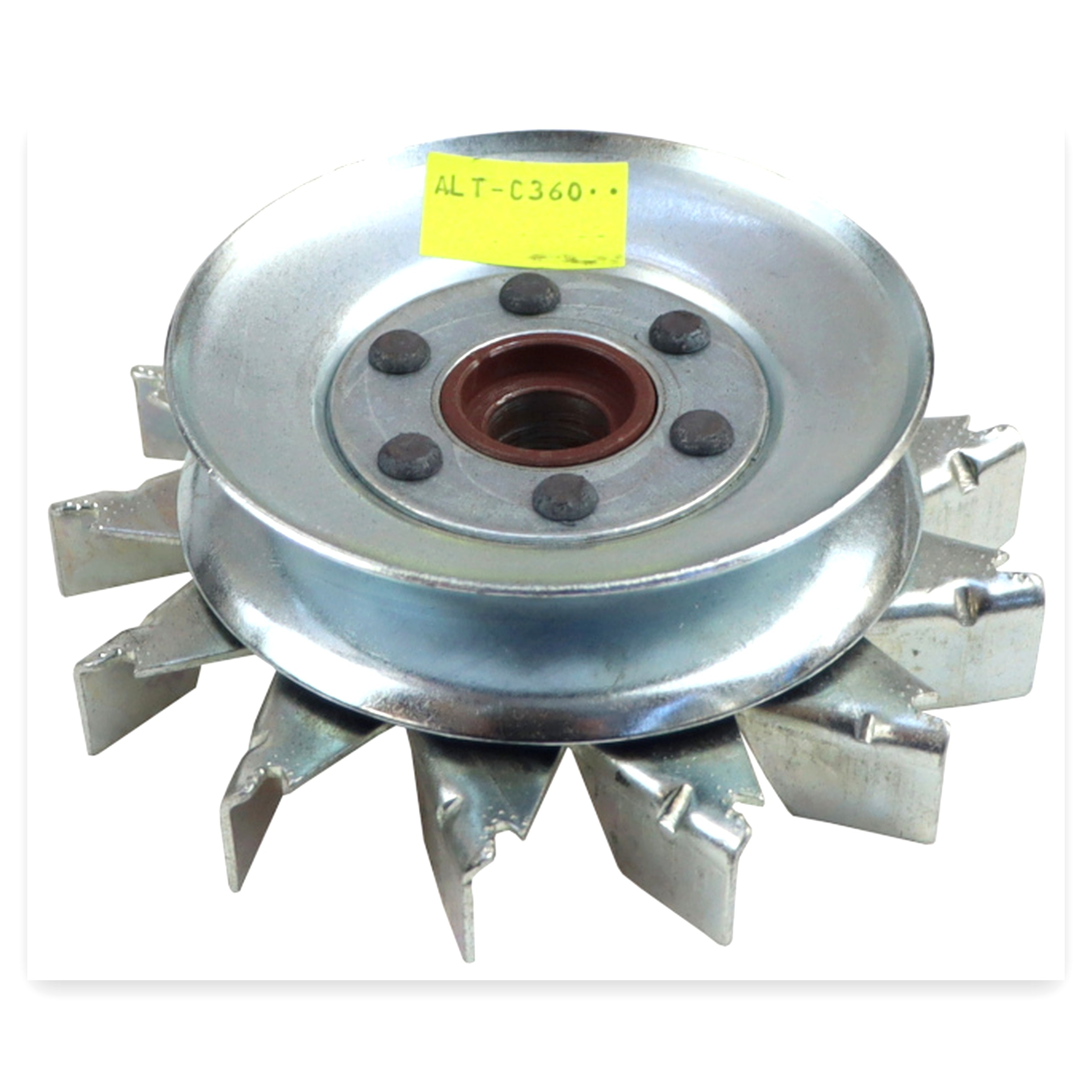 6a7ab9cd588a688c88d18b9efcb77e9b.jpg Koło pasowe alternatora do ciągnika