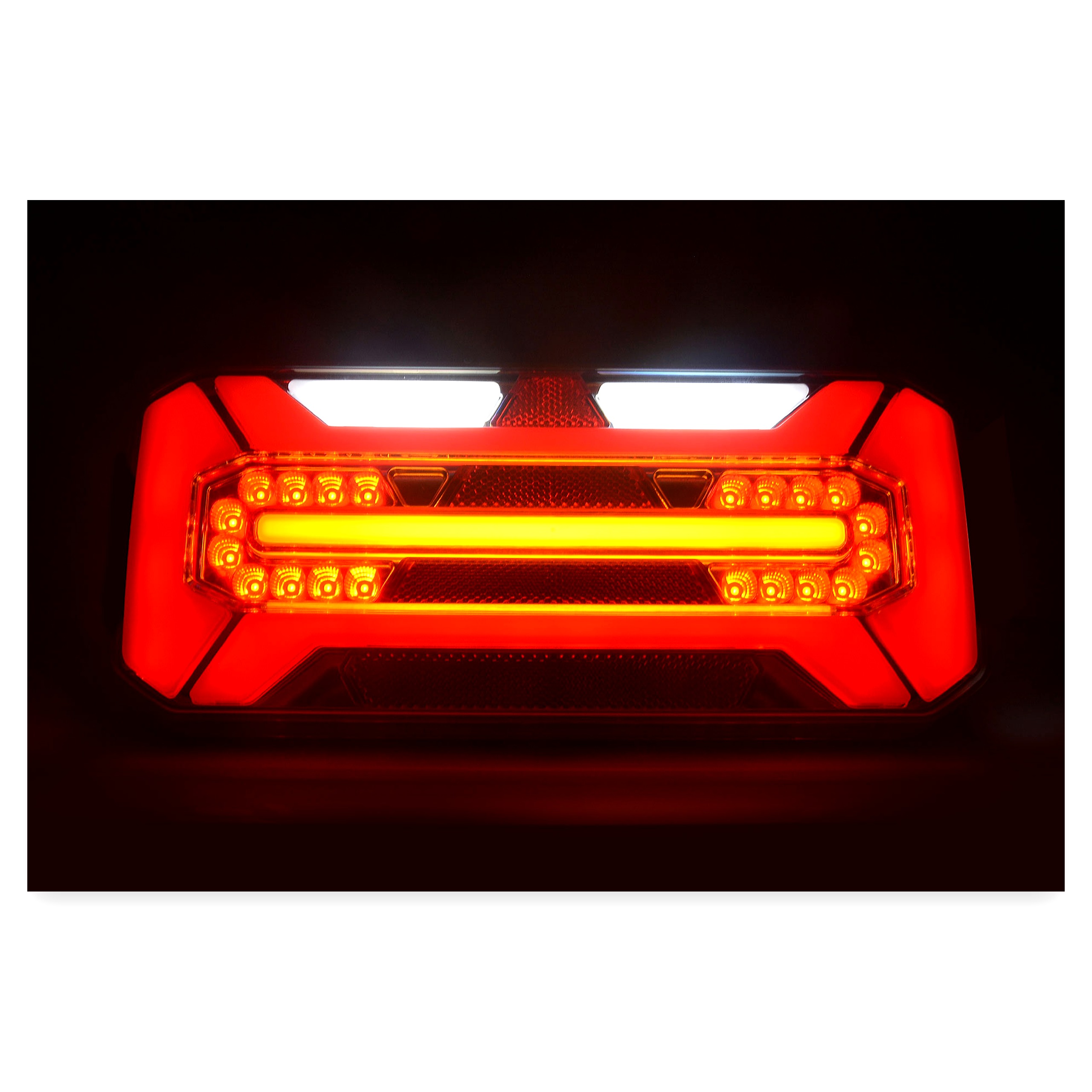 Lampa zespolona tylna prostokątna W184 LED 12 V/24 V wodoodporna IP68