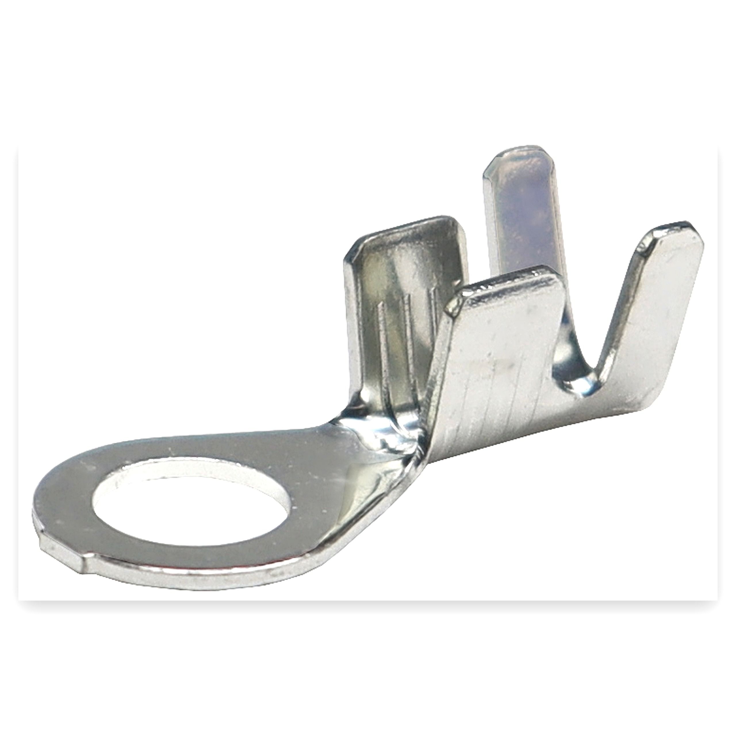 Końcówka oczko M5 cynowana 5,2x8,6 2,5-6,0 0,6 L19,0/L14,6 ( sprzedawana po 100 szt) ELMOT widoczna cena za 1 sztukę