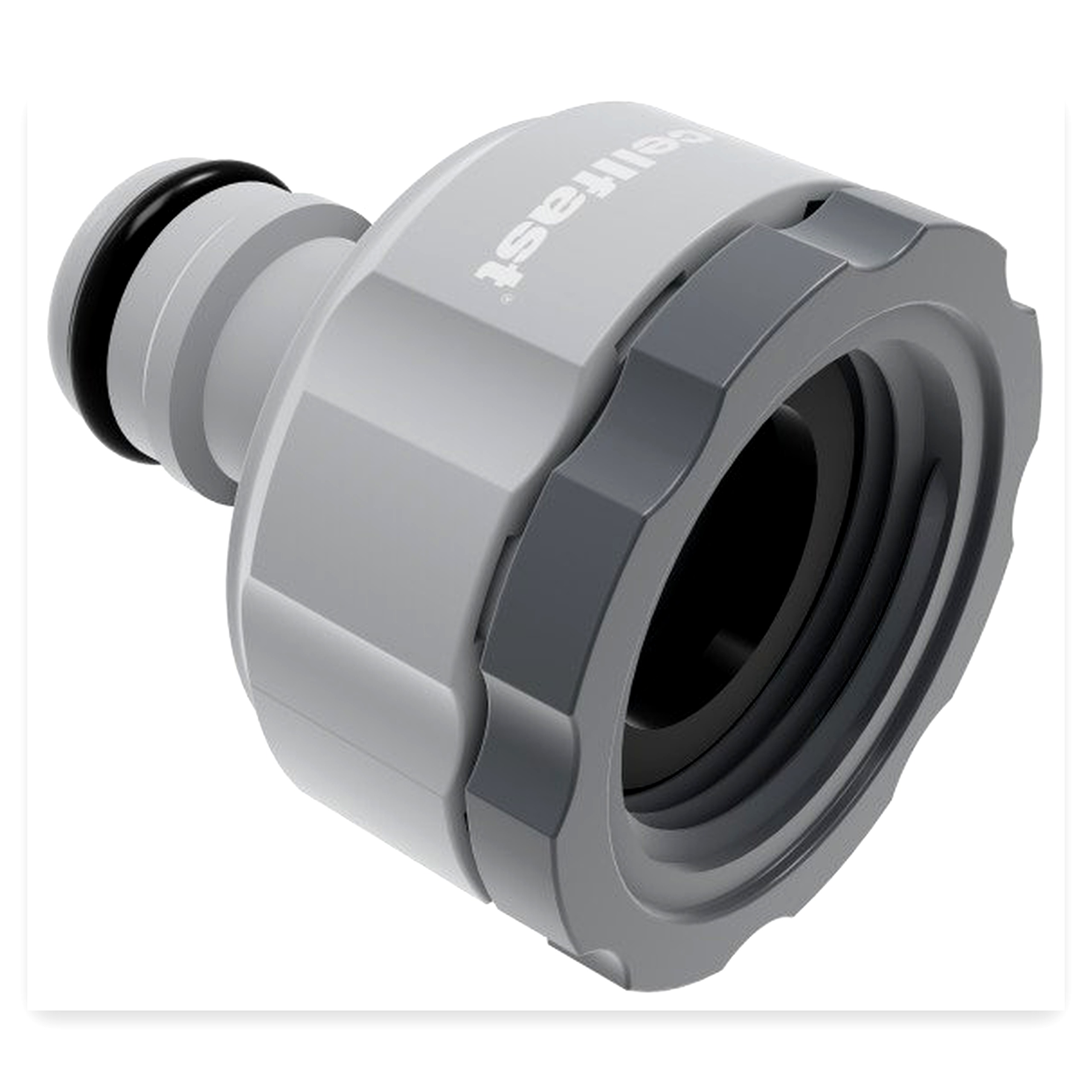 6caa861d6283db30a484cc6c24f9f1cd.jpg Przyłącze kranu z gwintem wewnętrznym (ABS) Cellfast IDEAL 3/4"-1"