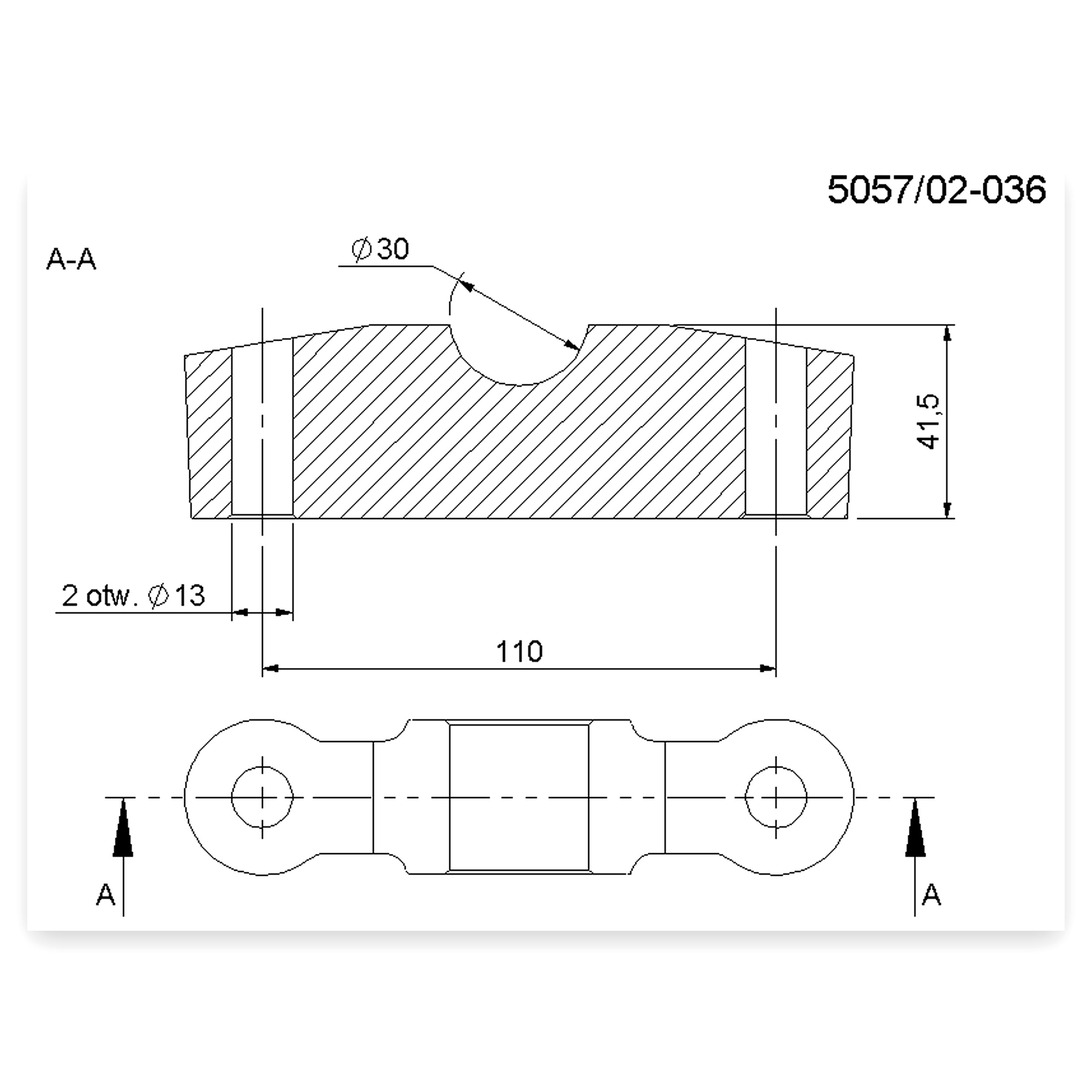 6f80e8c18ebdfe642d8467f826835778.jpg Uchwyt napędu targańca do kombajnu Bizon Rolmus