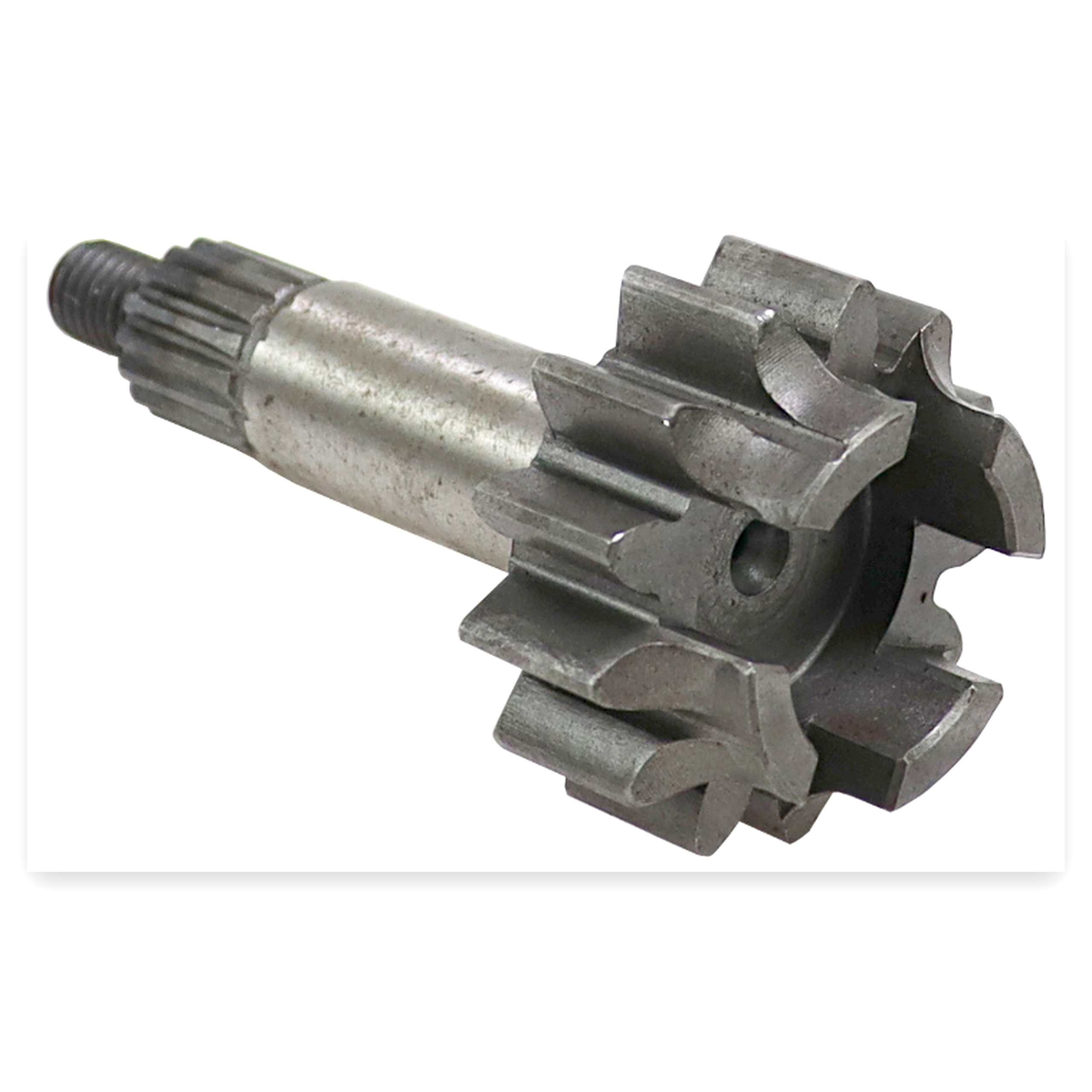7007707cd5af3e9b9d3632fe16e22a7a.jpg Koło zębate z wałkiem napędu pompy hydraulicznej Ursus C-360 Skropol