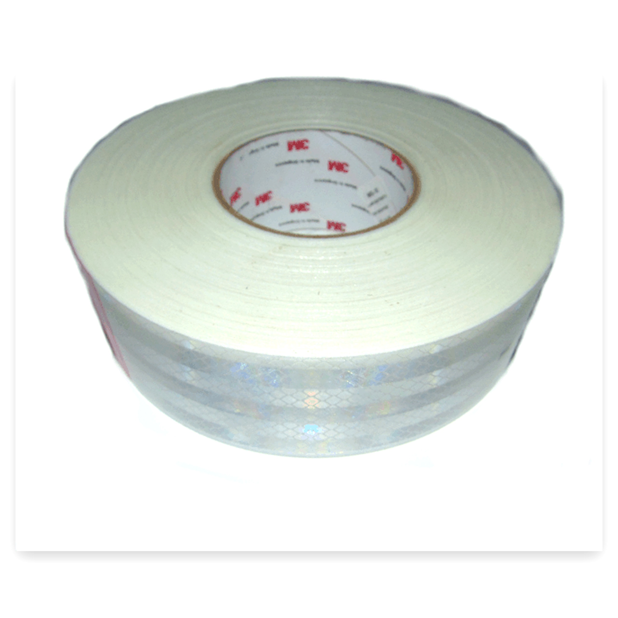 711fc53a37e25078fb8903f2721aa989.jpg Taśma odblaskowa ciągła szeroka 50 mm długa 50 m biała (sprzedawana na