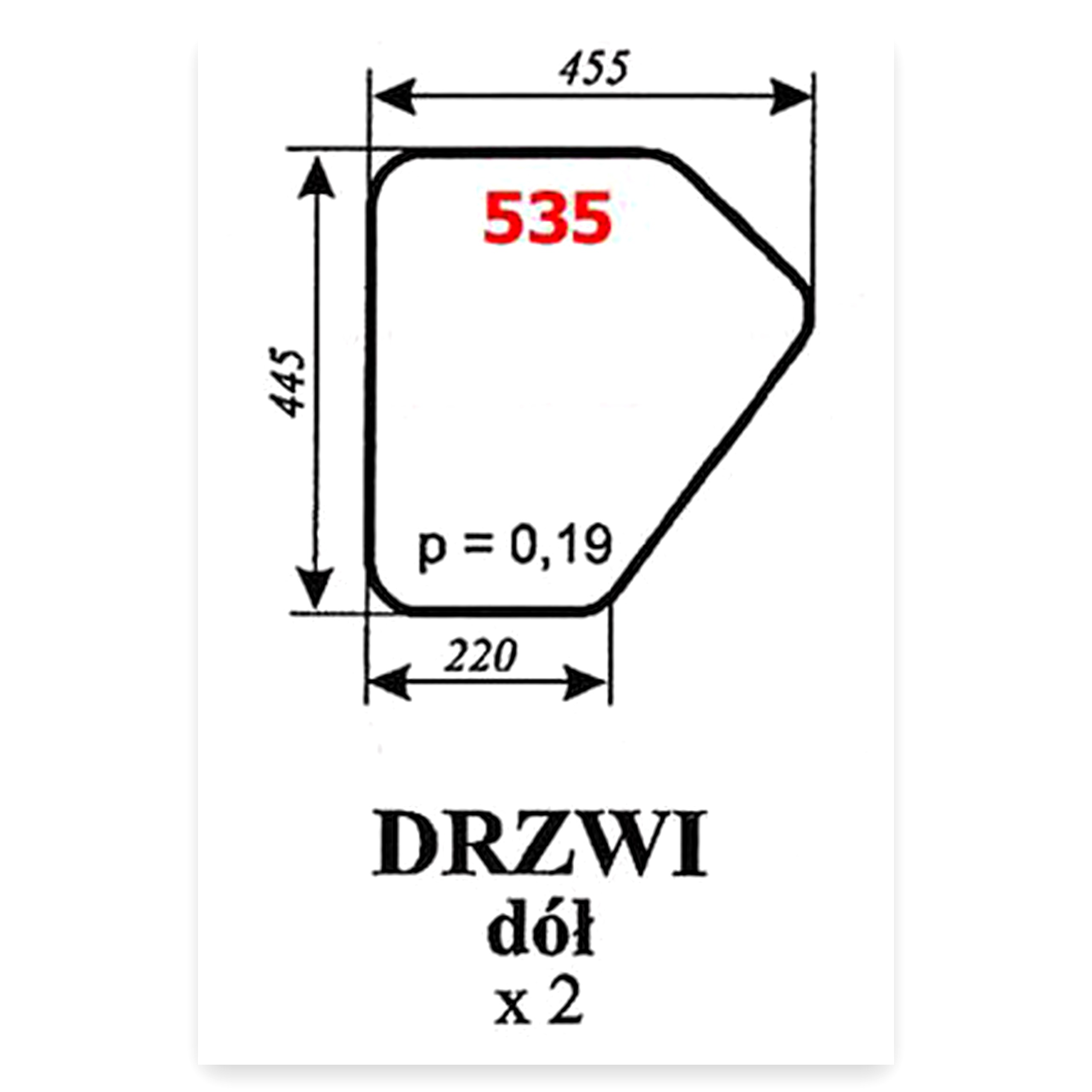 715fe307cd9db5414220775a5e6f672a.jpg Szyba drzwi koparka BIAŁORUŚ dolna