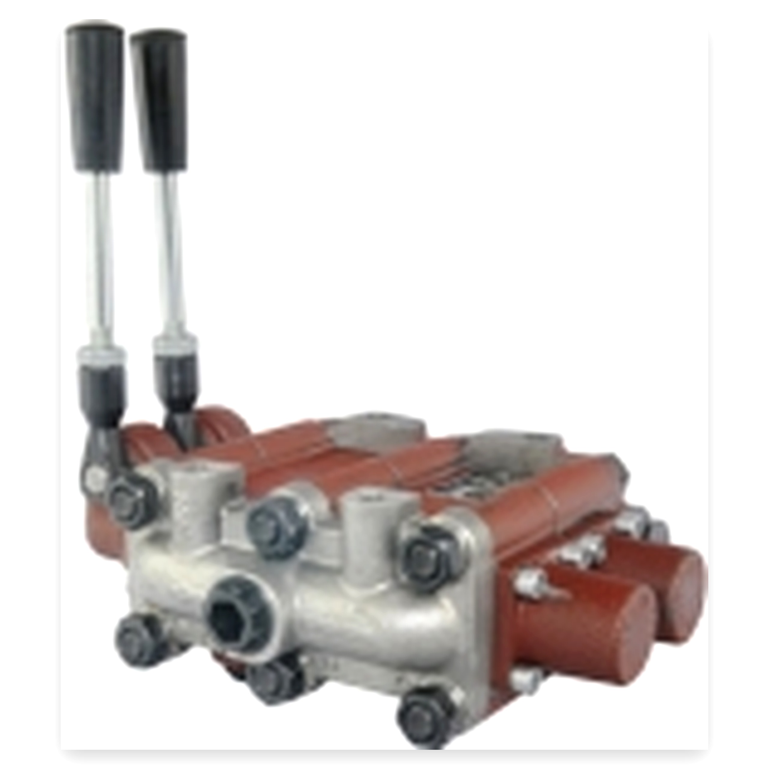 720d0de99000973db39bb42d116803f2.jpg Rozdzielacz hydrauliczny dwusekcyjny ( 2-sekcyjny ) Ładowacz Cyklop