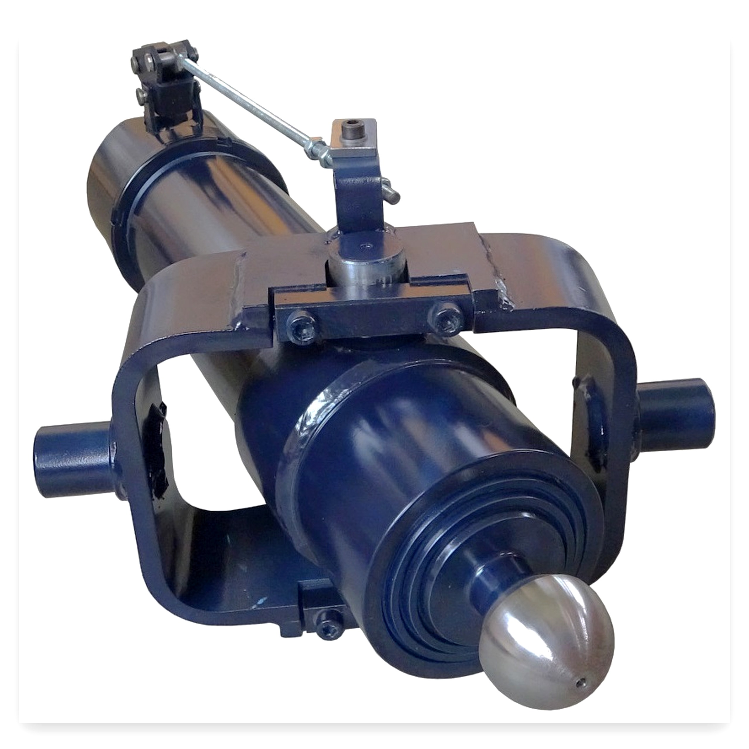 744d9d2577f85257bab0d7e20d3b285e.jpg Cylinder hydrauliczny - siłownik D-50 3-członowy CT- ARCHIMEDES