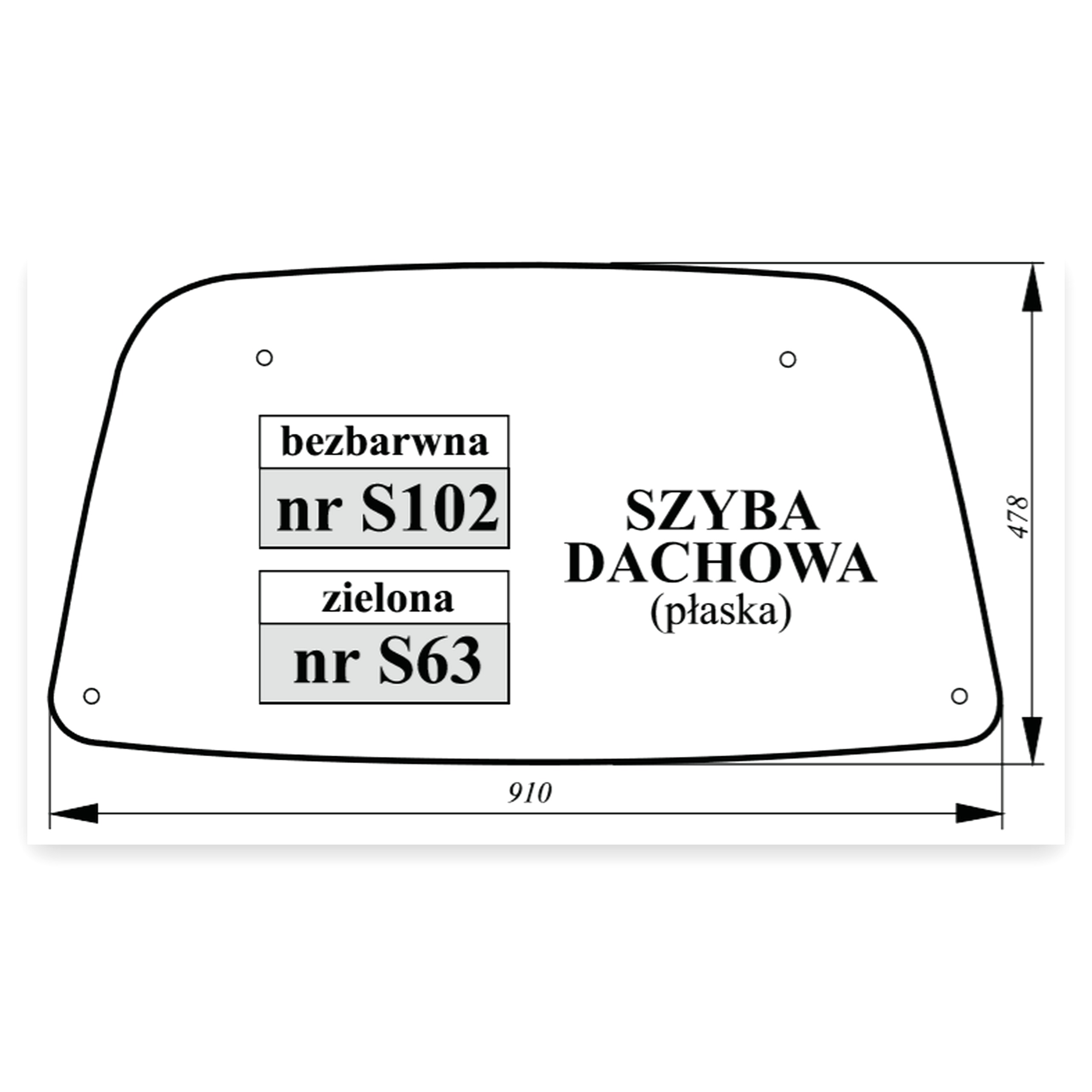 768c99b6bba2fead82324aa82d97c859.jpg Szyba dachowa John do ciągnika John Deere Bezbarwna